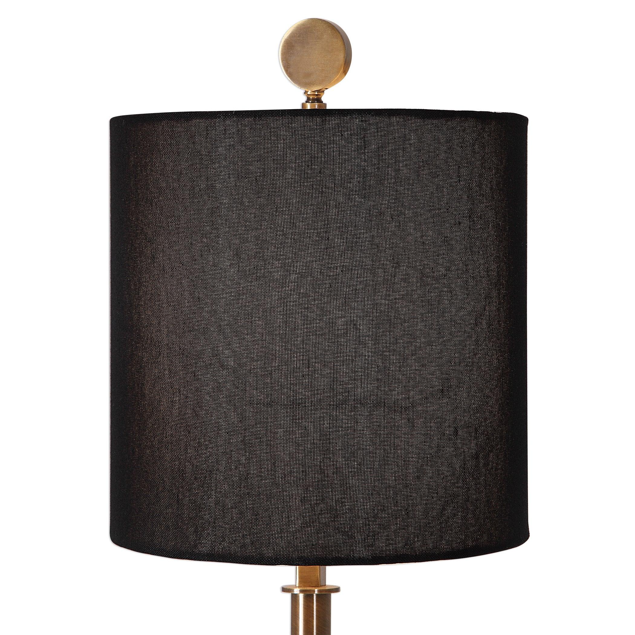VOLANTE ANTIQUE BRASS TABLE LAMP - Frankwebs