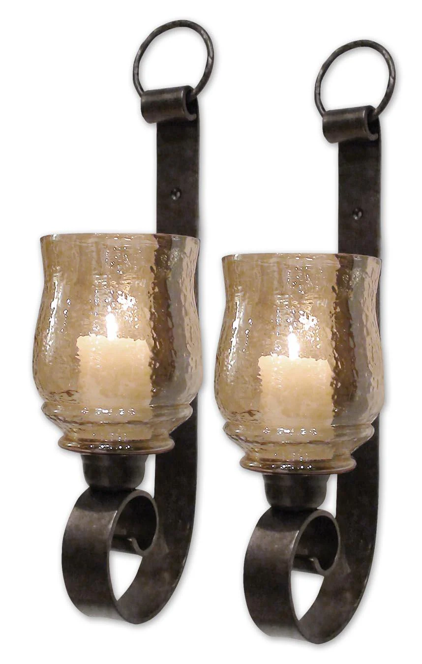 JOSELYN SMALL WALL SCONCES, SET/2 - Frankwebs