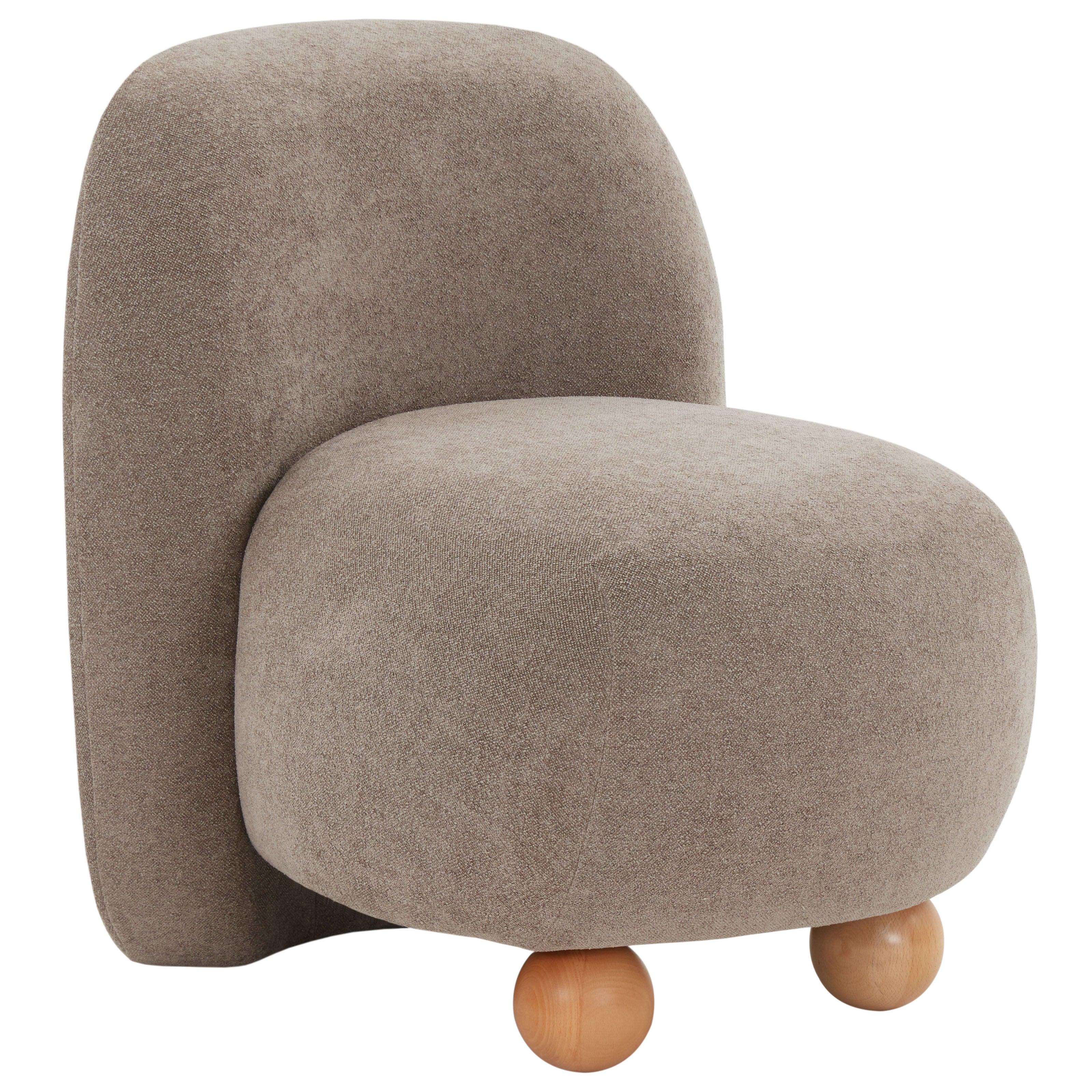 Kalia Boucle Bun Foot Accent Chair - Frankwebs