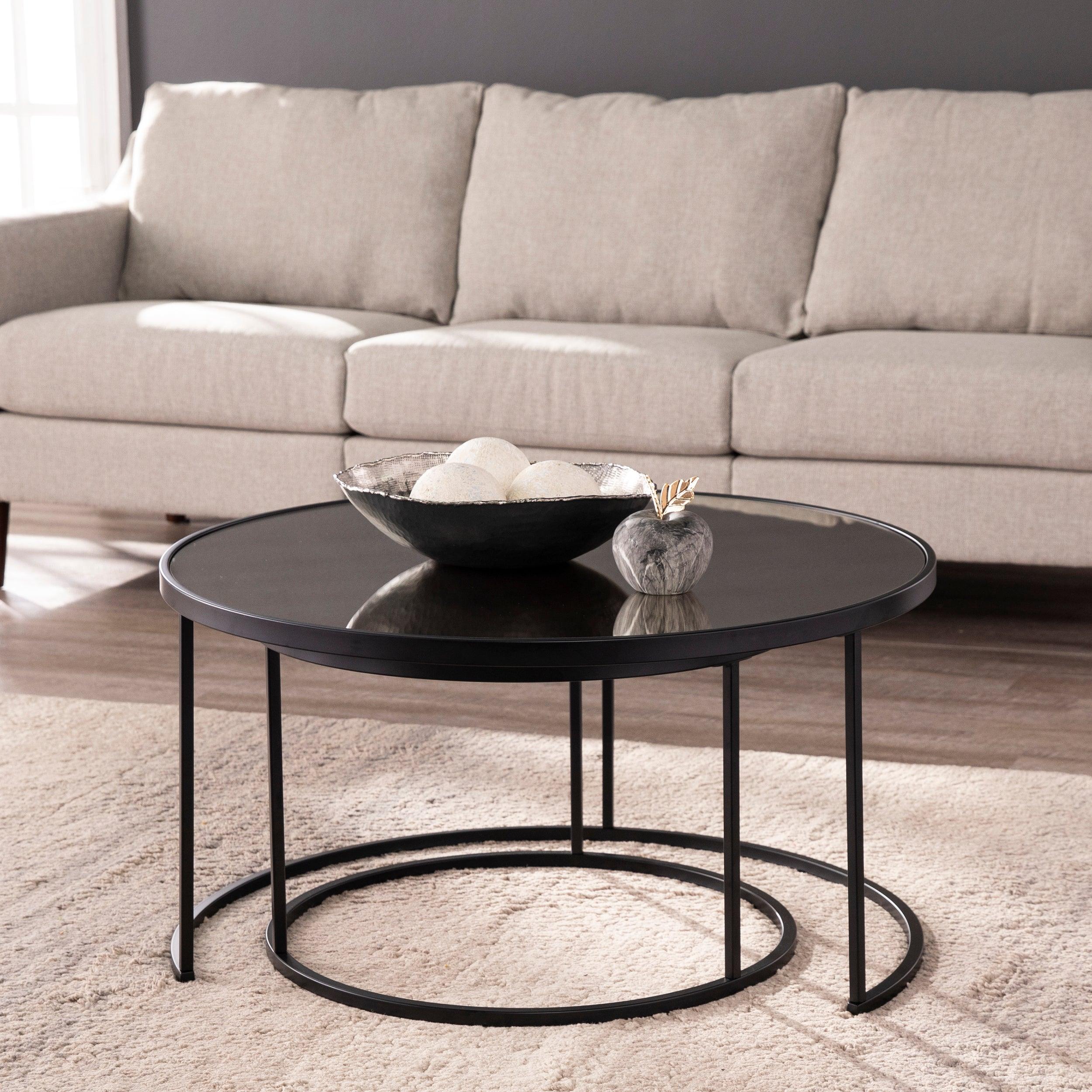Downham Nesting Coffee Tables - 2pc Set - Frankwebs