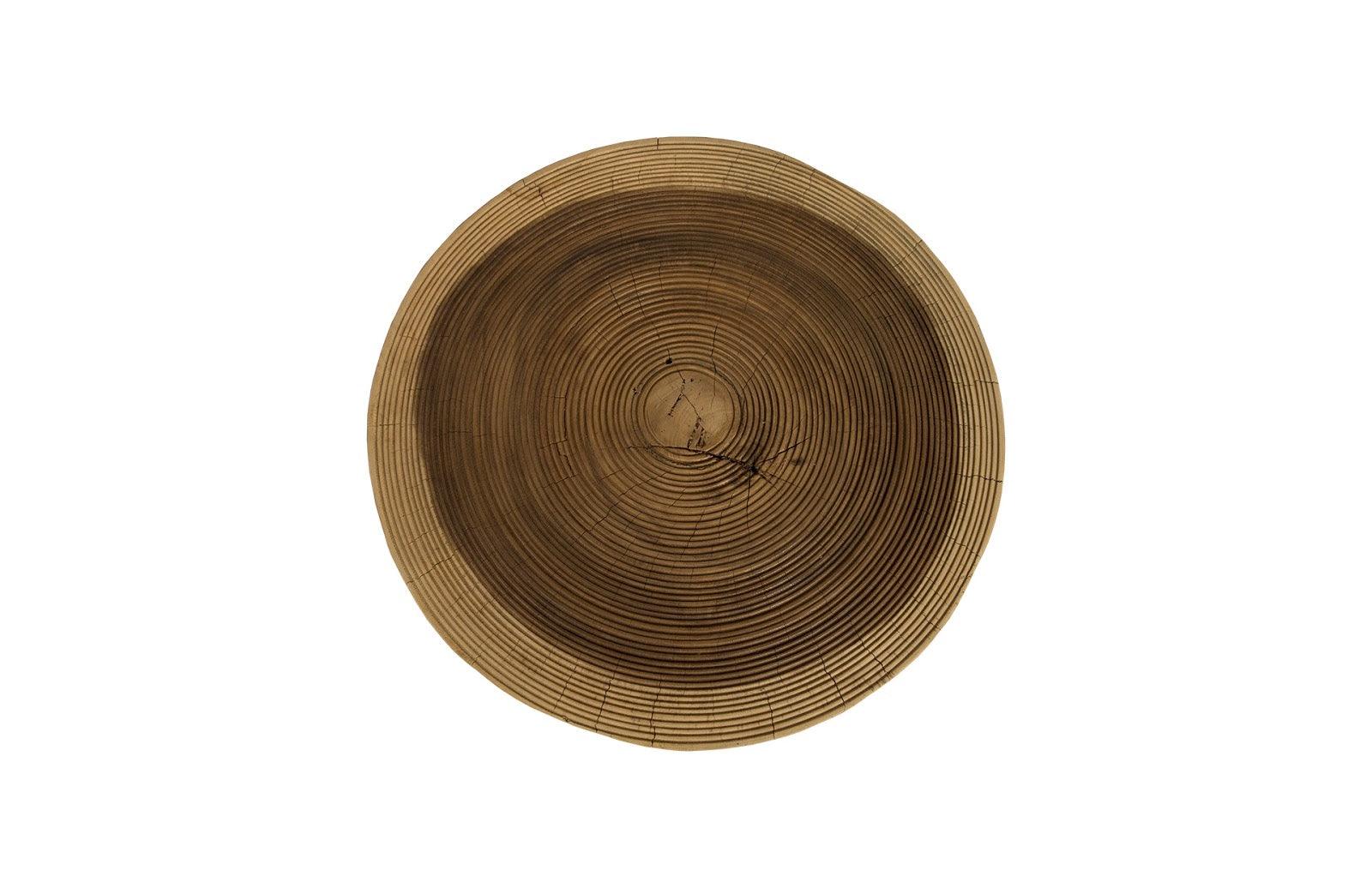 Lathe Side Table, Chamcha Wood - Frankwebs