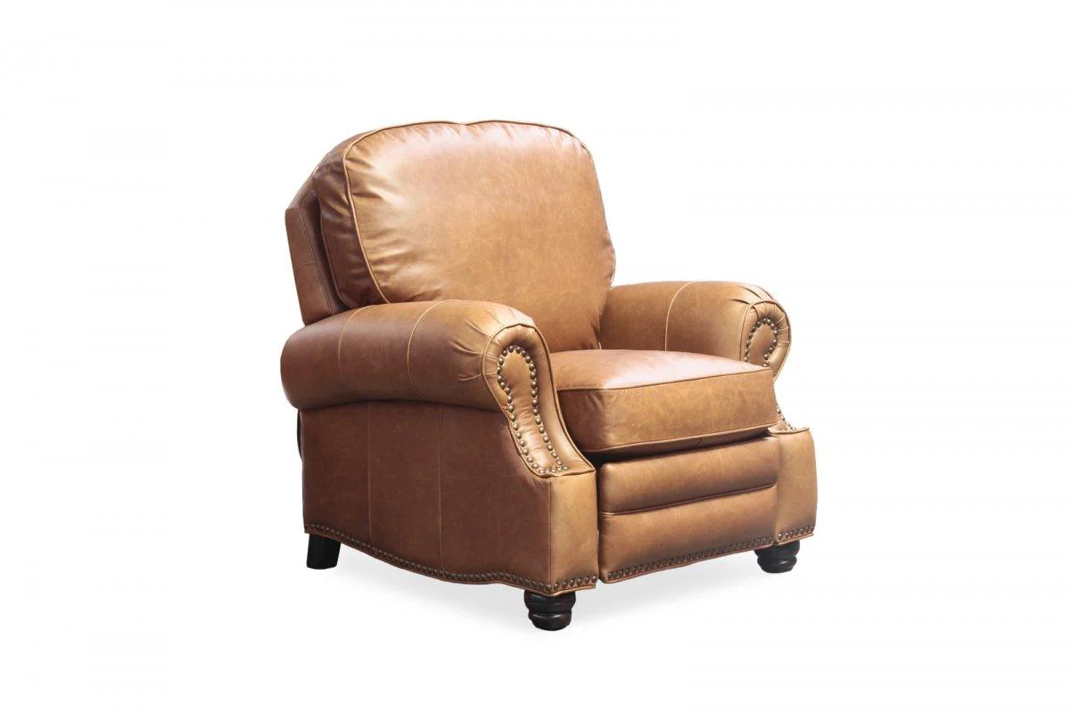 Longhorn Push Thru The Arms Recliner - Frankwebs