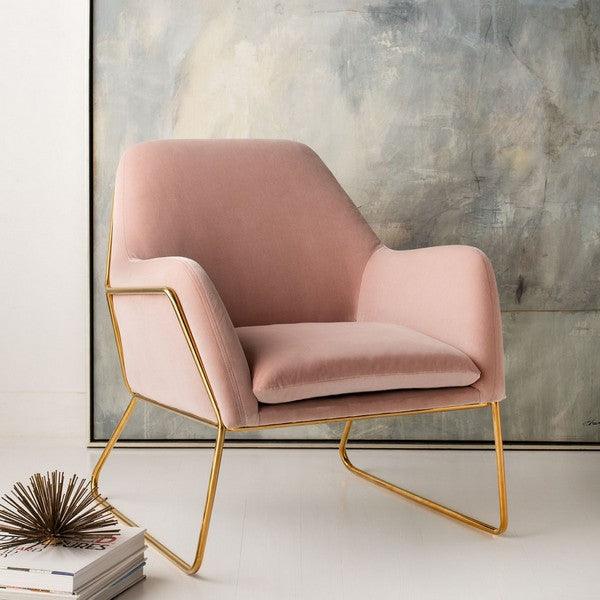 MISTY BLUSH ACCENT CHAIR - Frankwebs