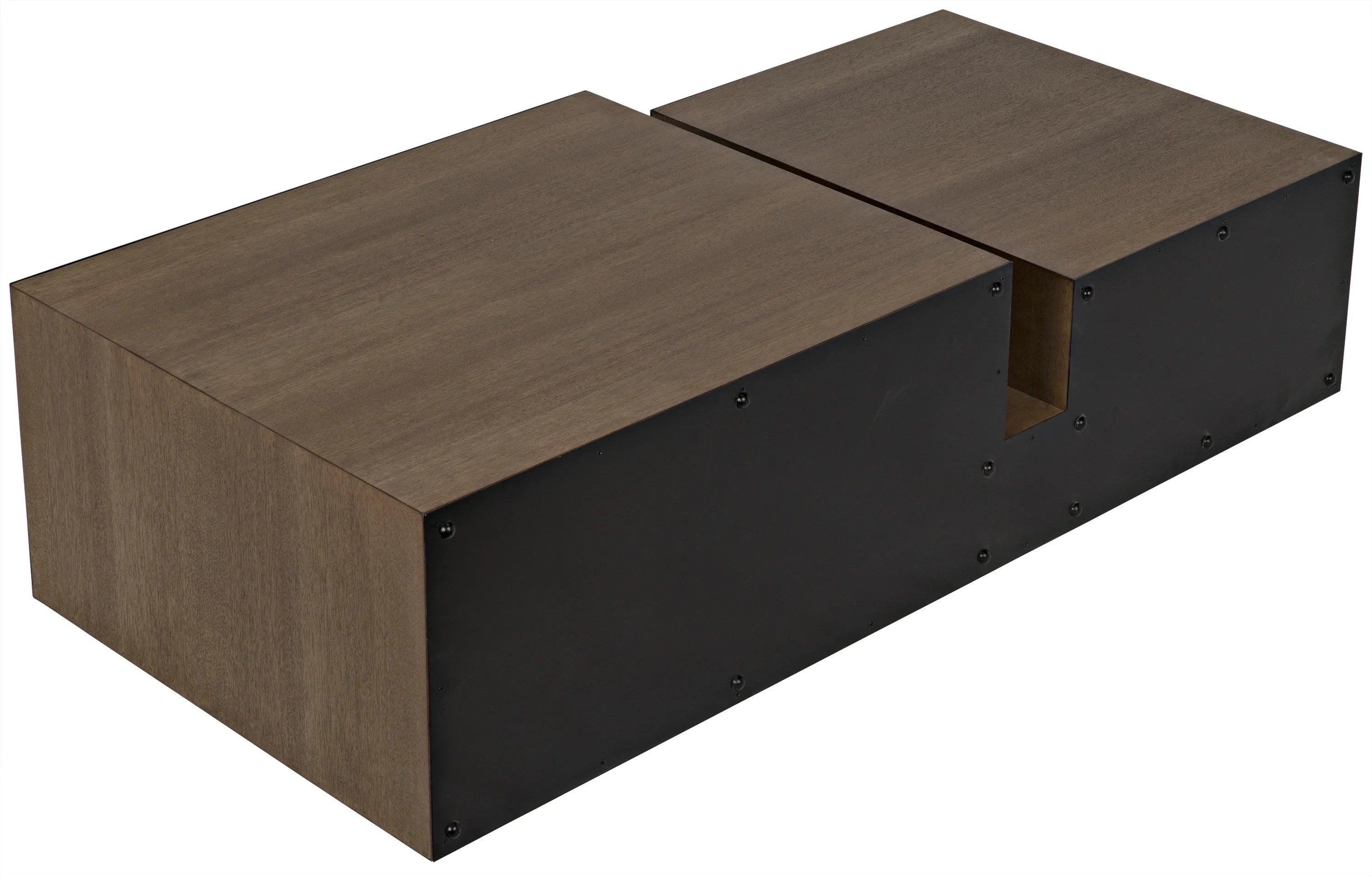 Nido Coffee Table, Black Steel - Frankwebs