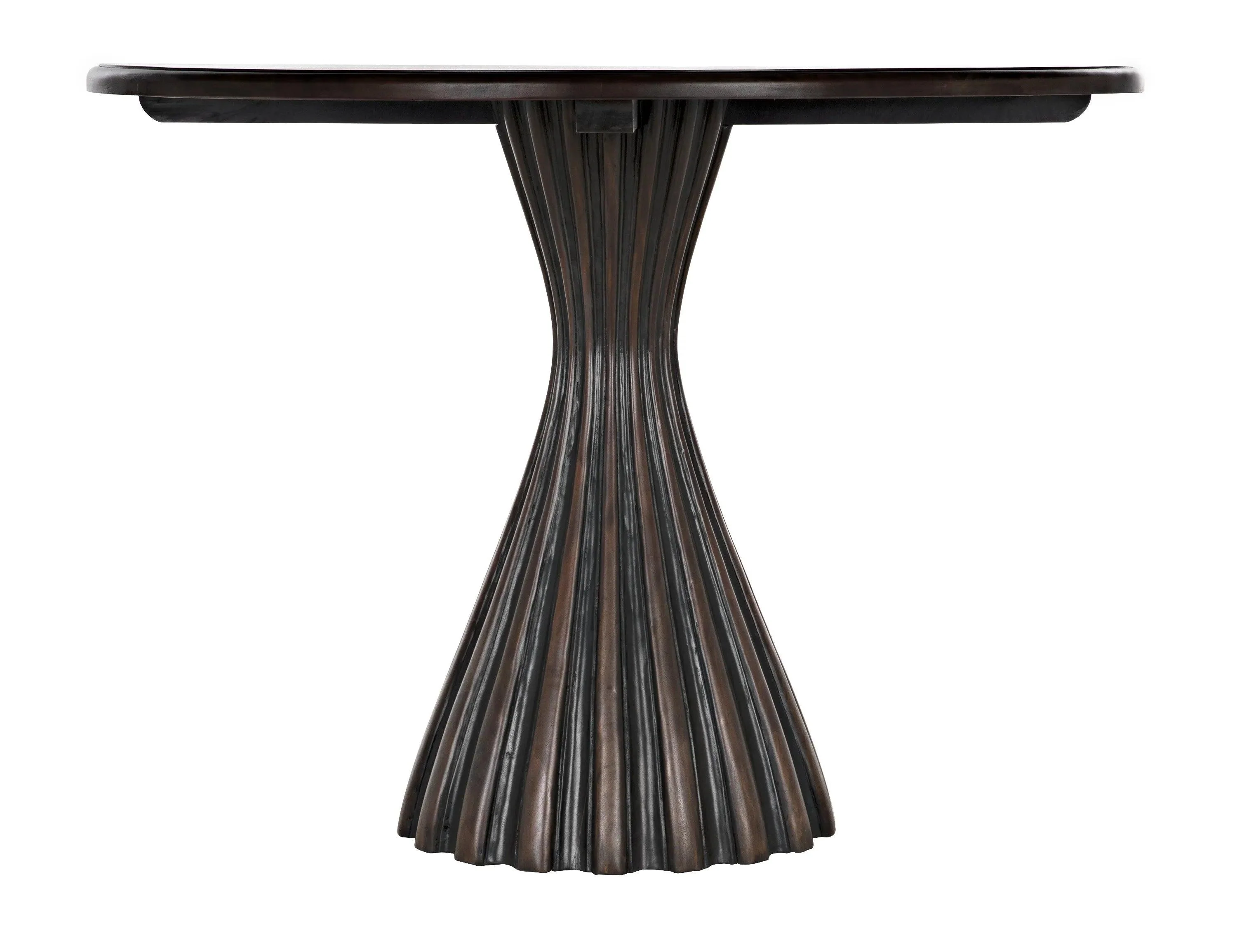 Osiris Dining Table, Pale Rubbed with Light Brown Trim - Frankwebs