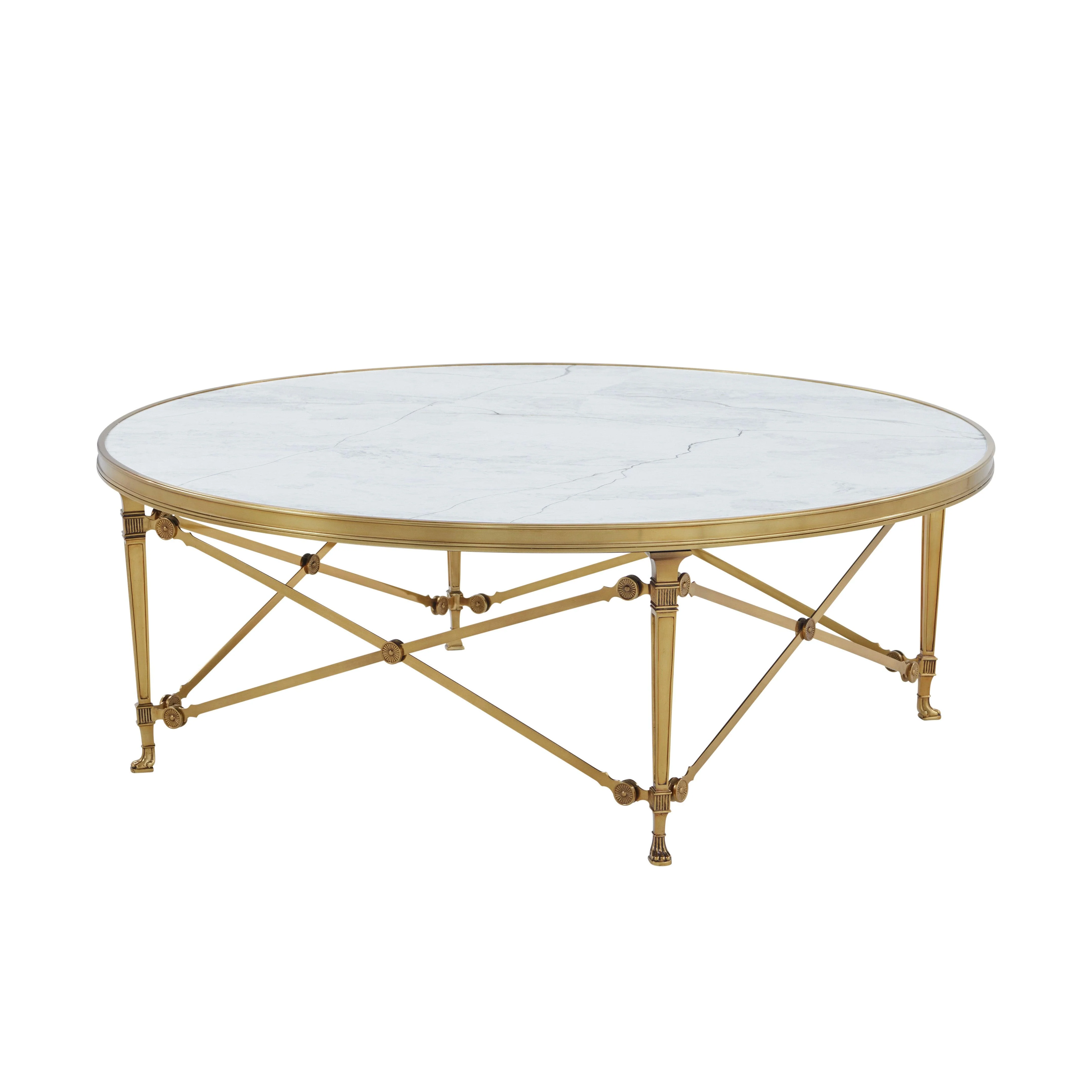 Spencer London Brass Cocktail Table - Frankwebs