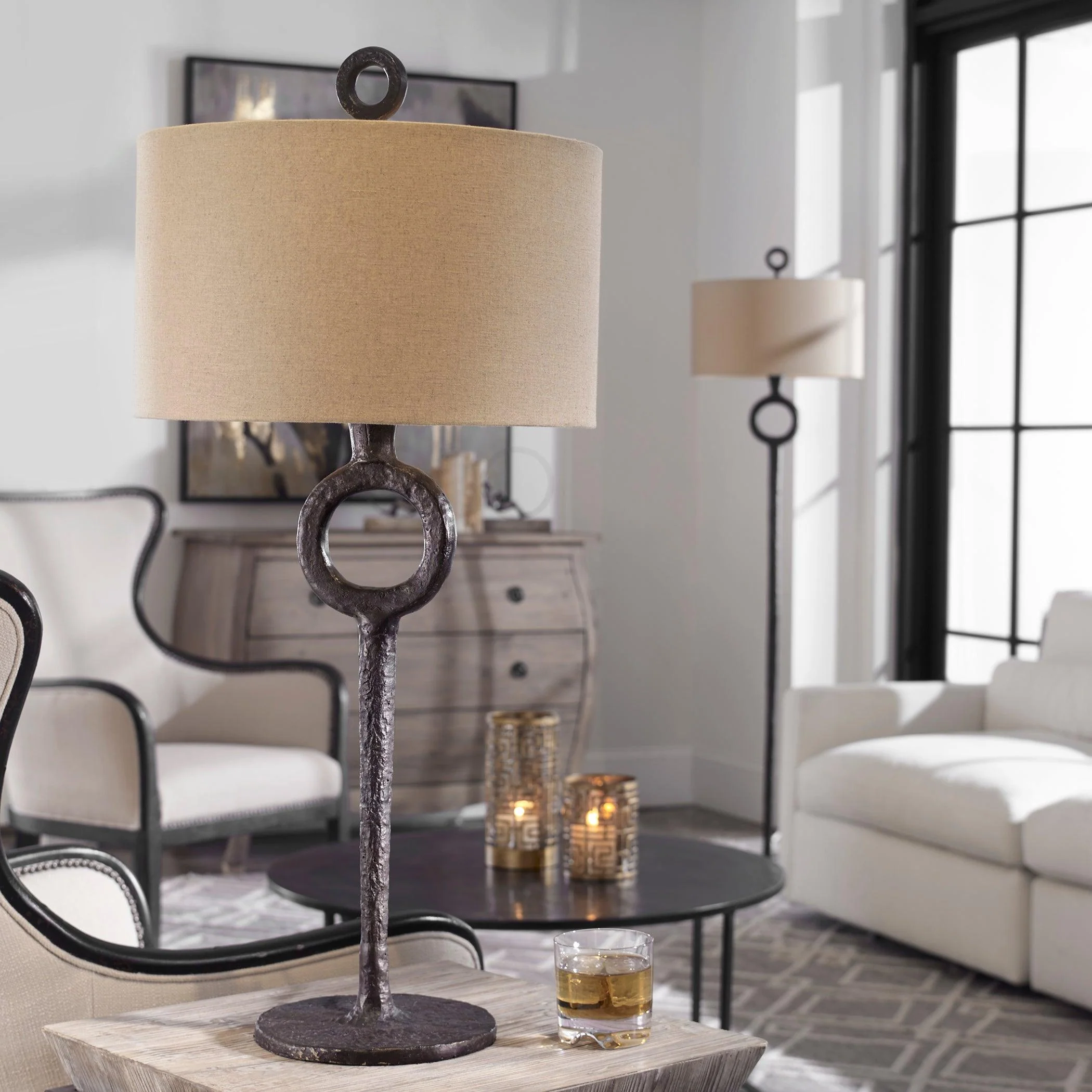 FERRO CAST IRON TABLE LAMP - Frankwebs