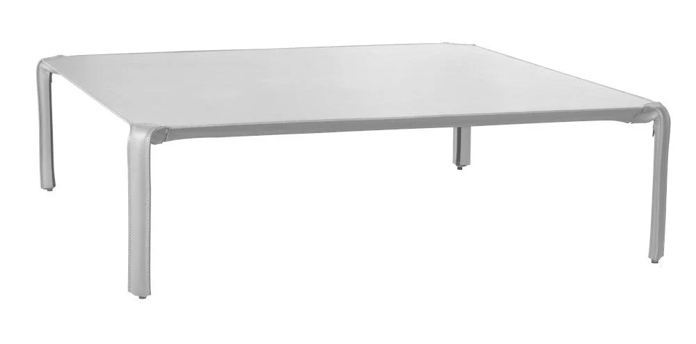 Libro Square Cocktail Table, White - Frankwebs