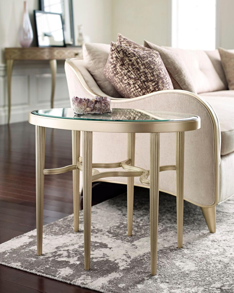 OVAL END TABLE - Frankwebs