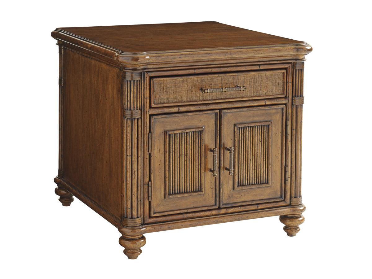 Bali Hai Mariner Storage End Table - Frankwebs