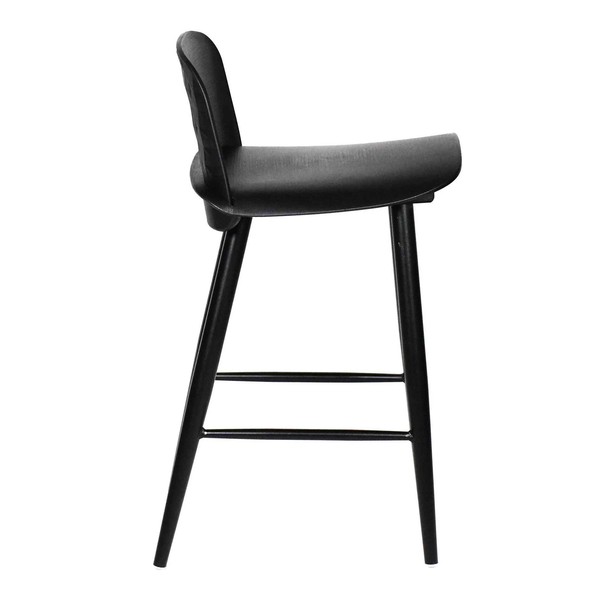 Looey Counter Stool Black - Set Of Two - Frankwebs