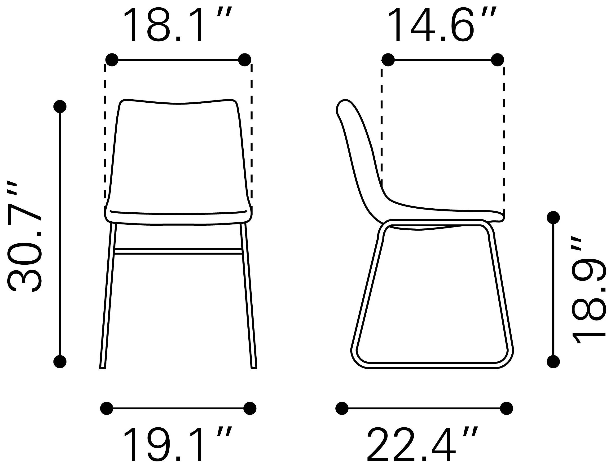 Smart Dining Chair Set - Frankwebs