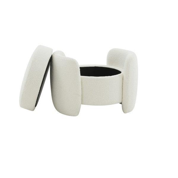 DANIANNA BOUCLE OTTOMAN - Frankwebs