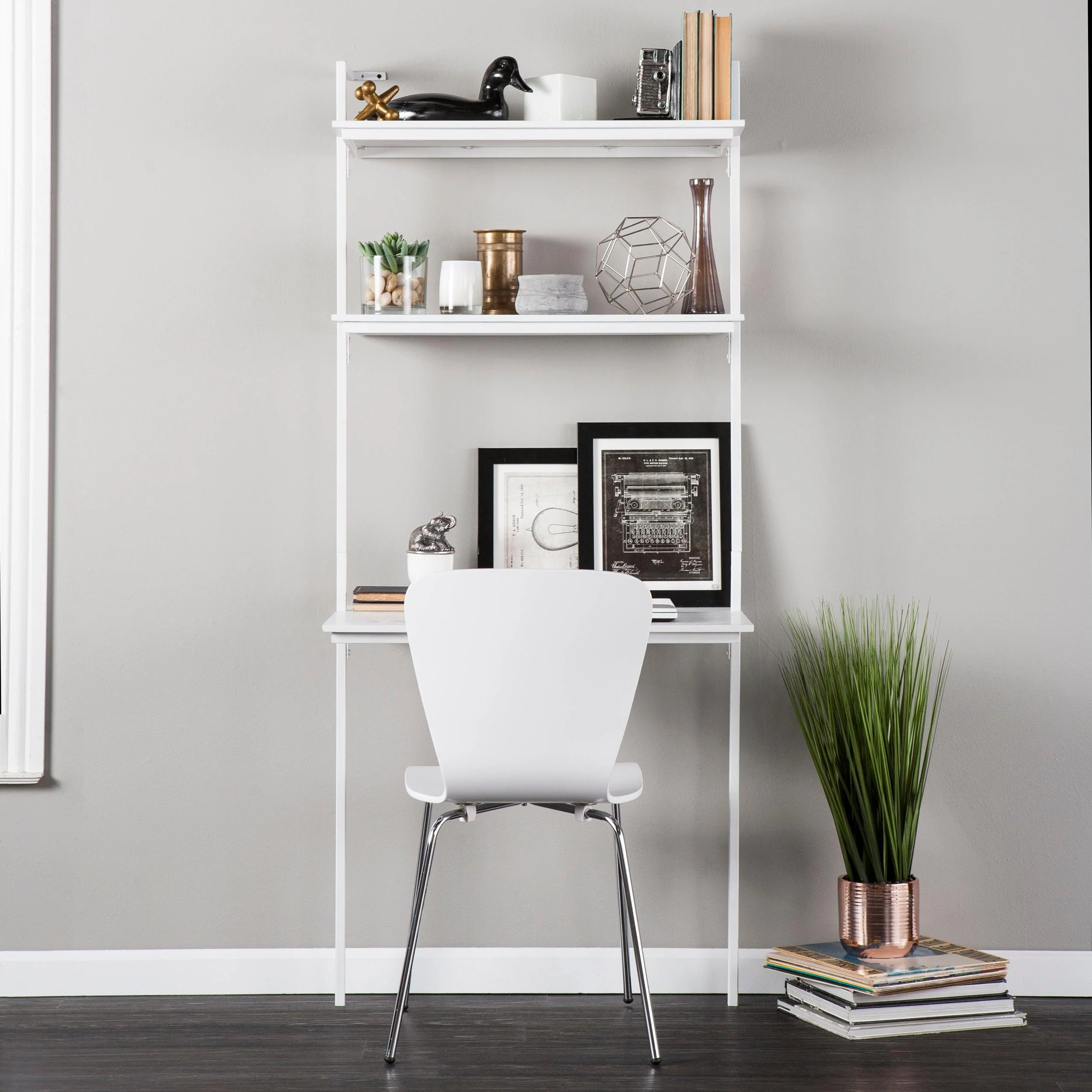 Holly & Martin Haeloen Wall Mount Desk - White - Frankwebs