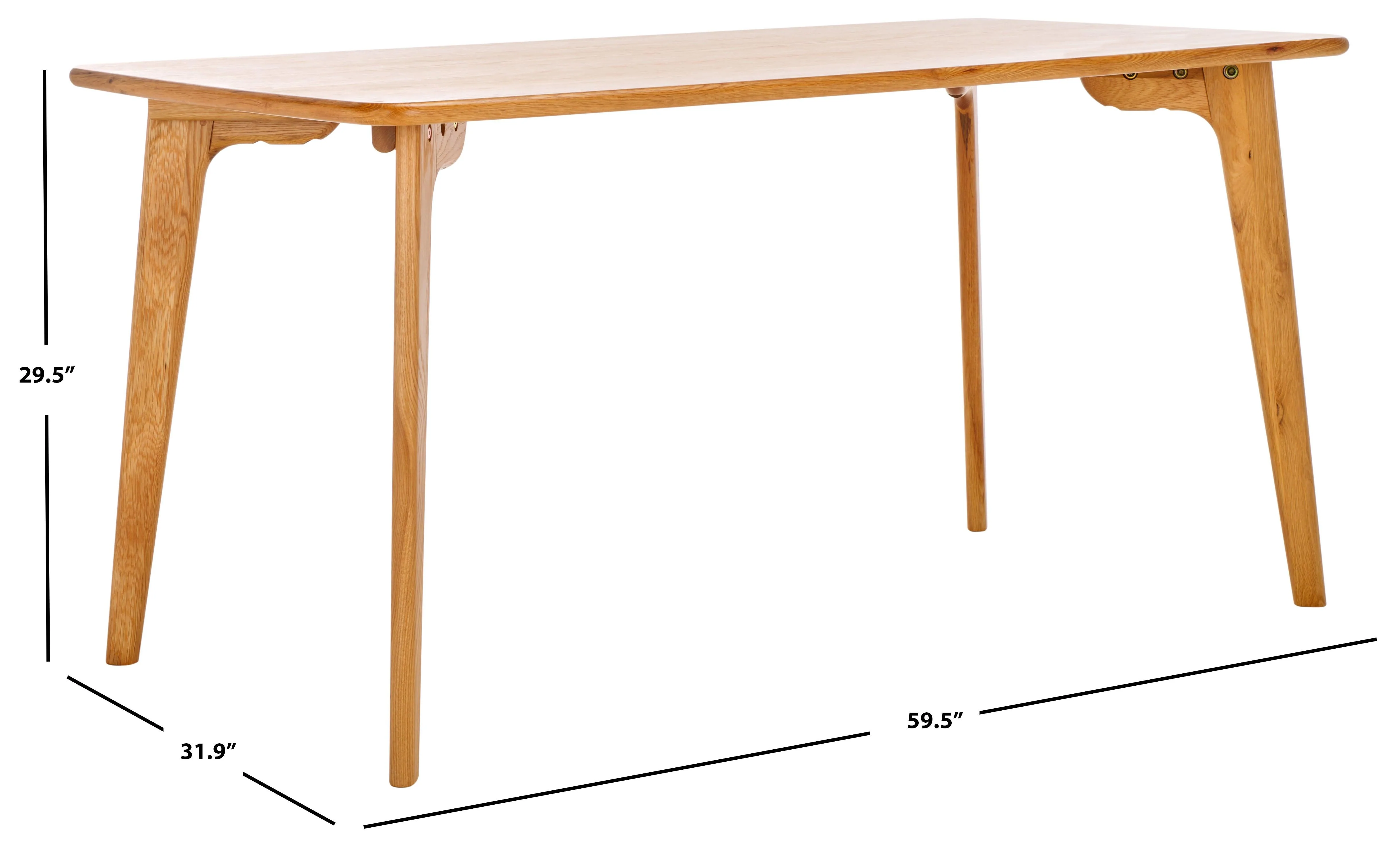 CALVERTON WOOD DINING TABLE - Frankwebs