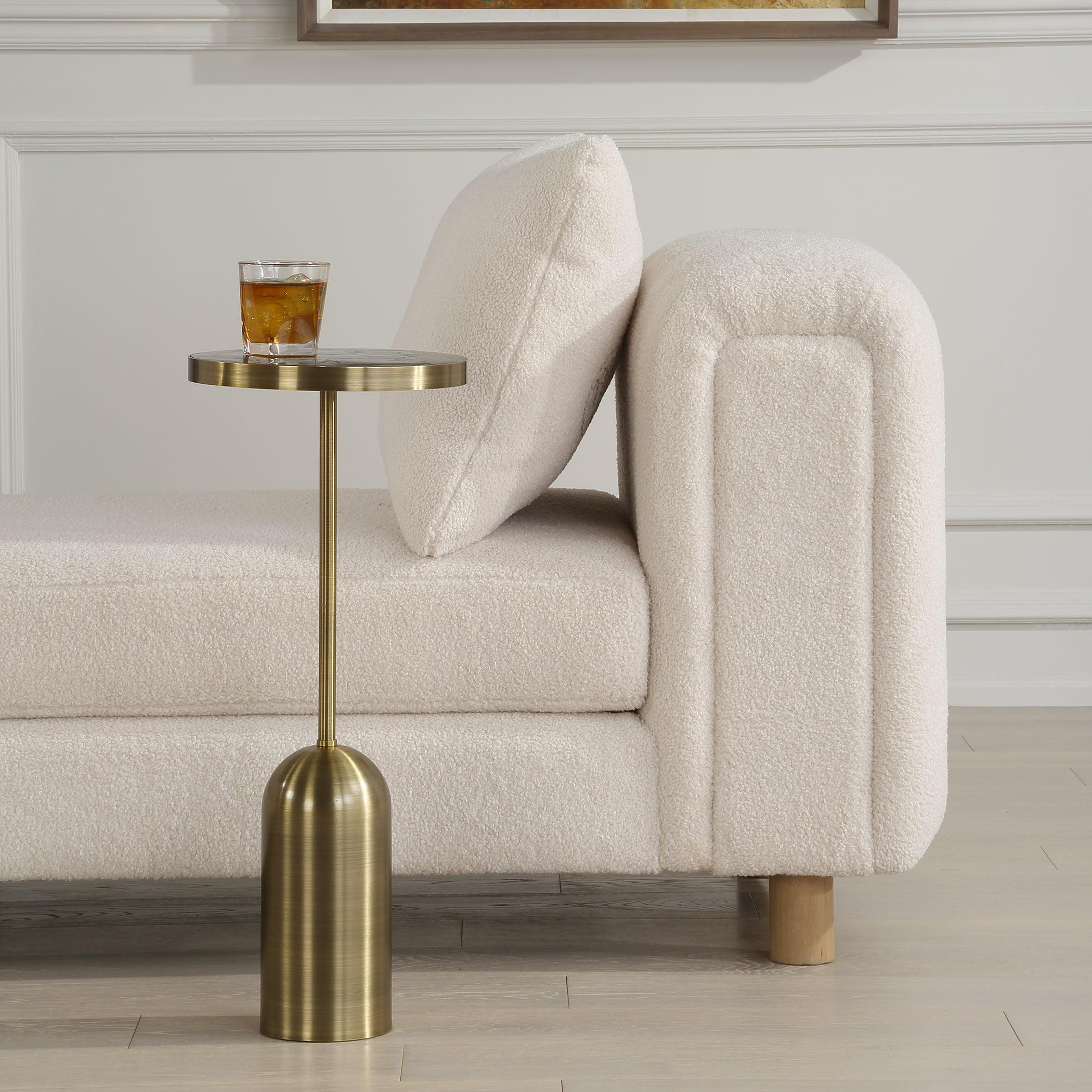 Pascal Brass Drink Table - Frankwebs