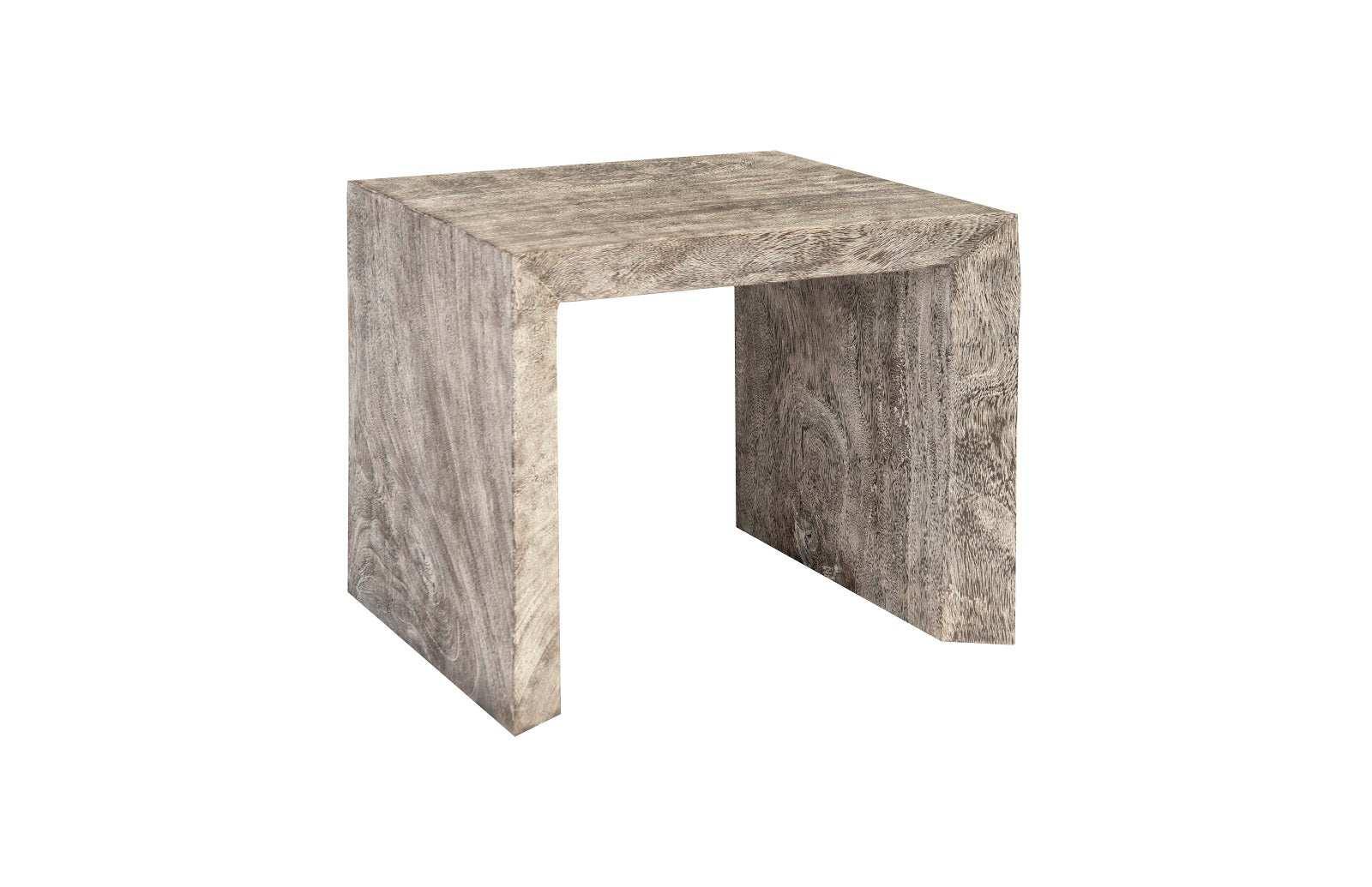 Waterfall Side Table, Gray Stone - Frankwebs