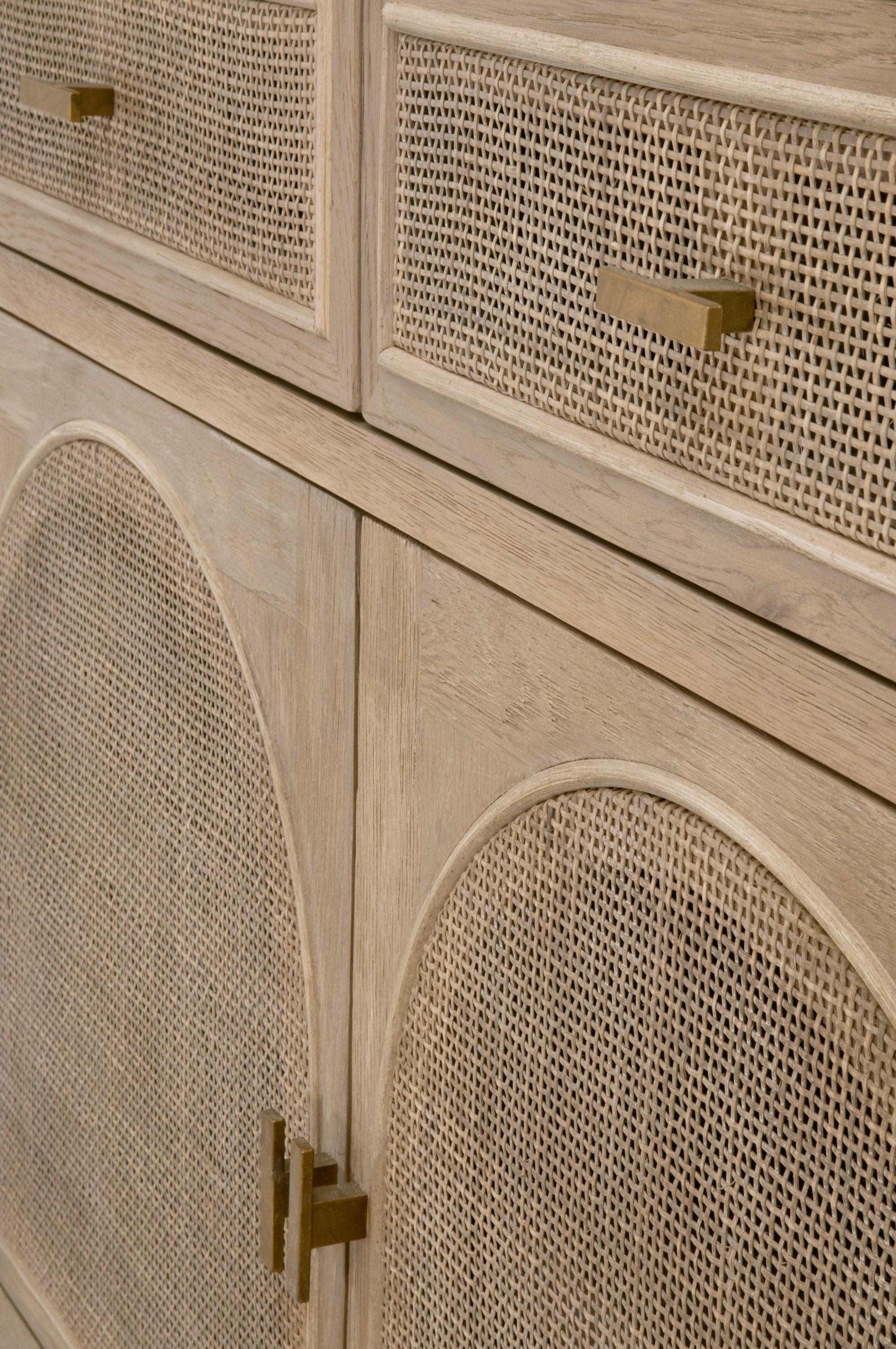 Cane Media Cabinet - Frankwebs