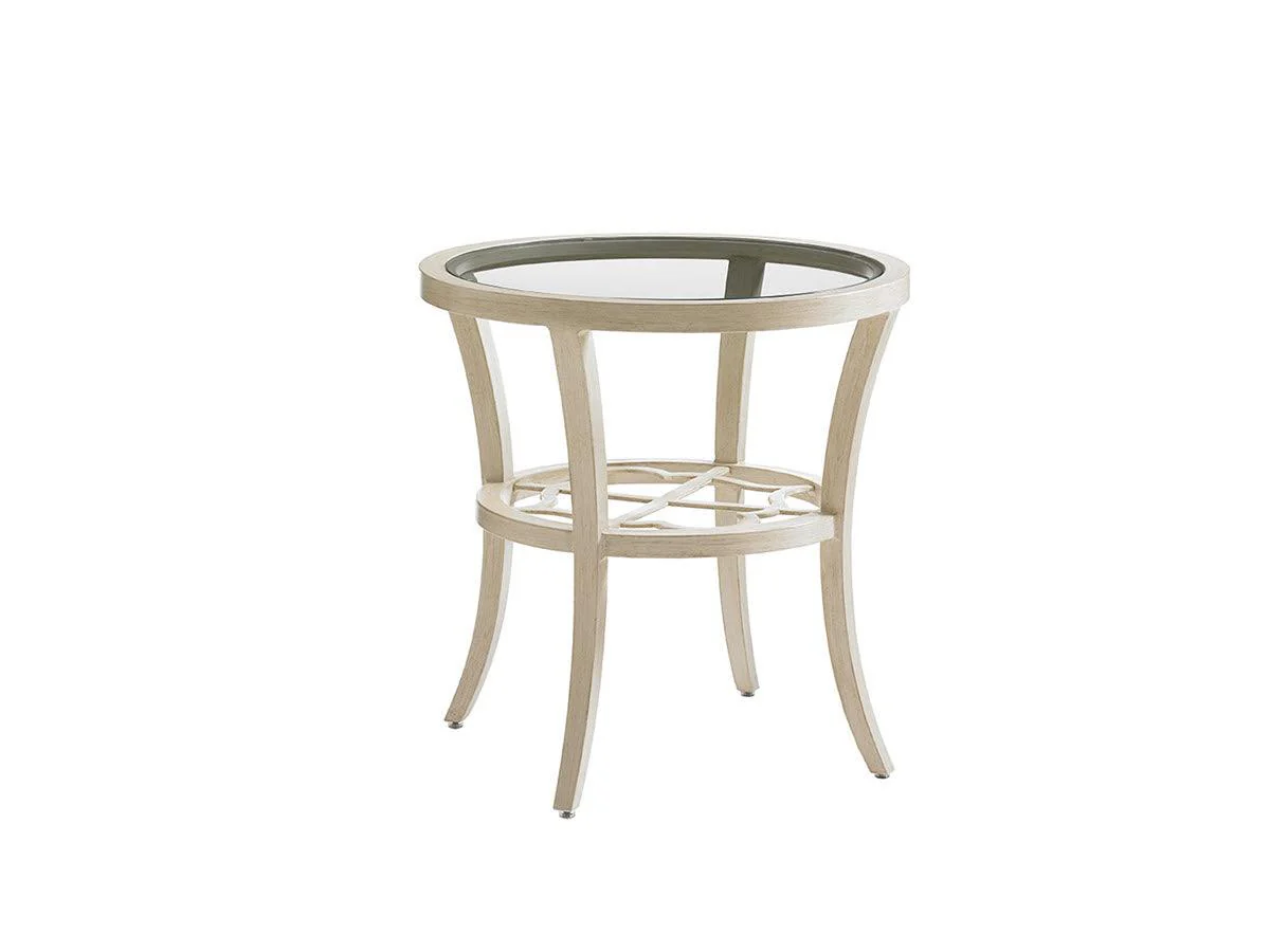 Misty Garden Round End Table - Frankwebs