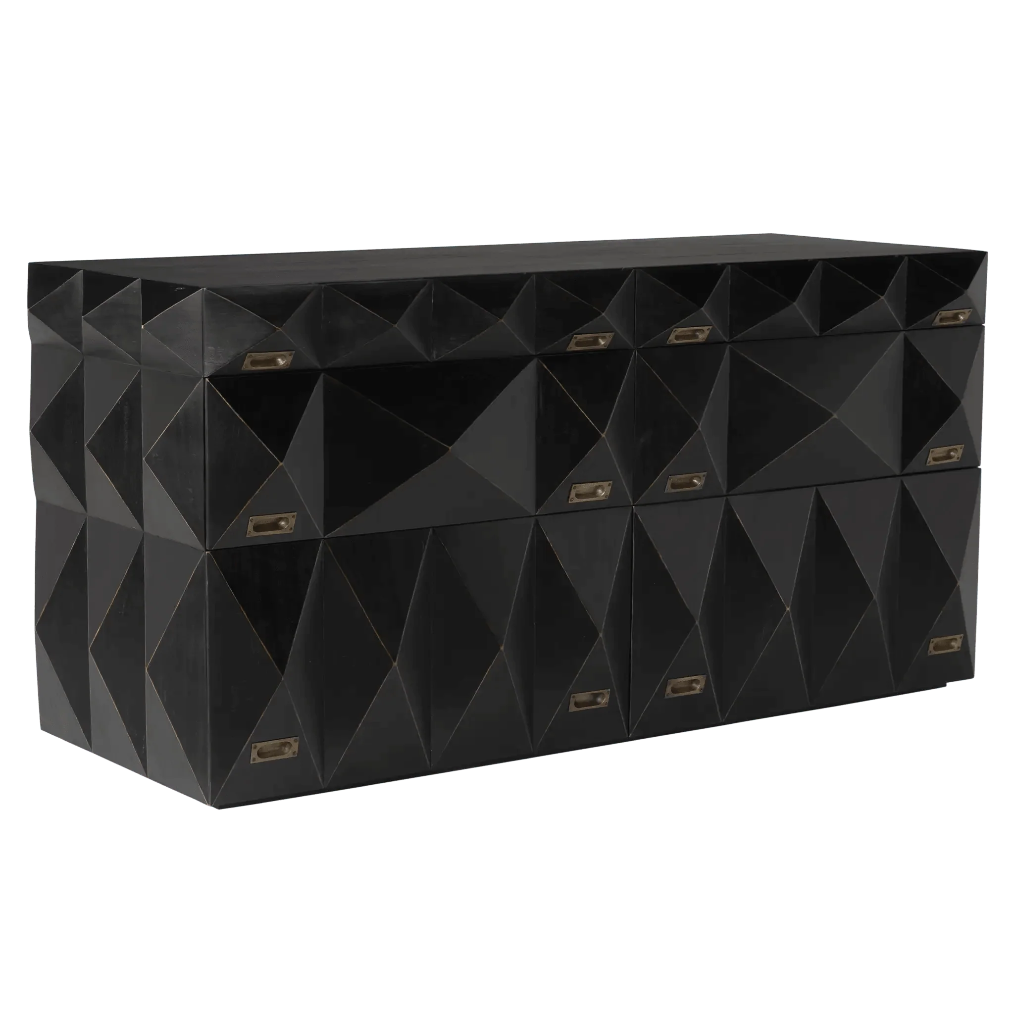 Allegra Dresser, Hand Rubbed Black - Frankwebs