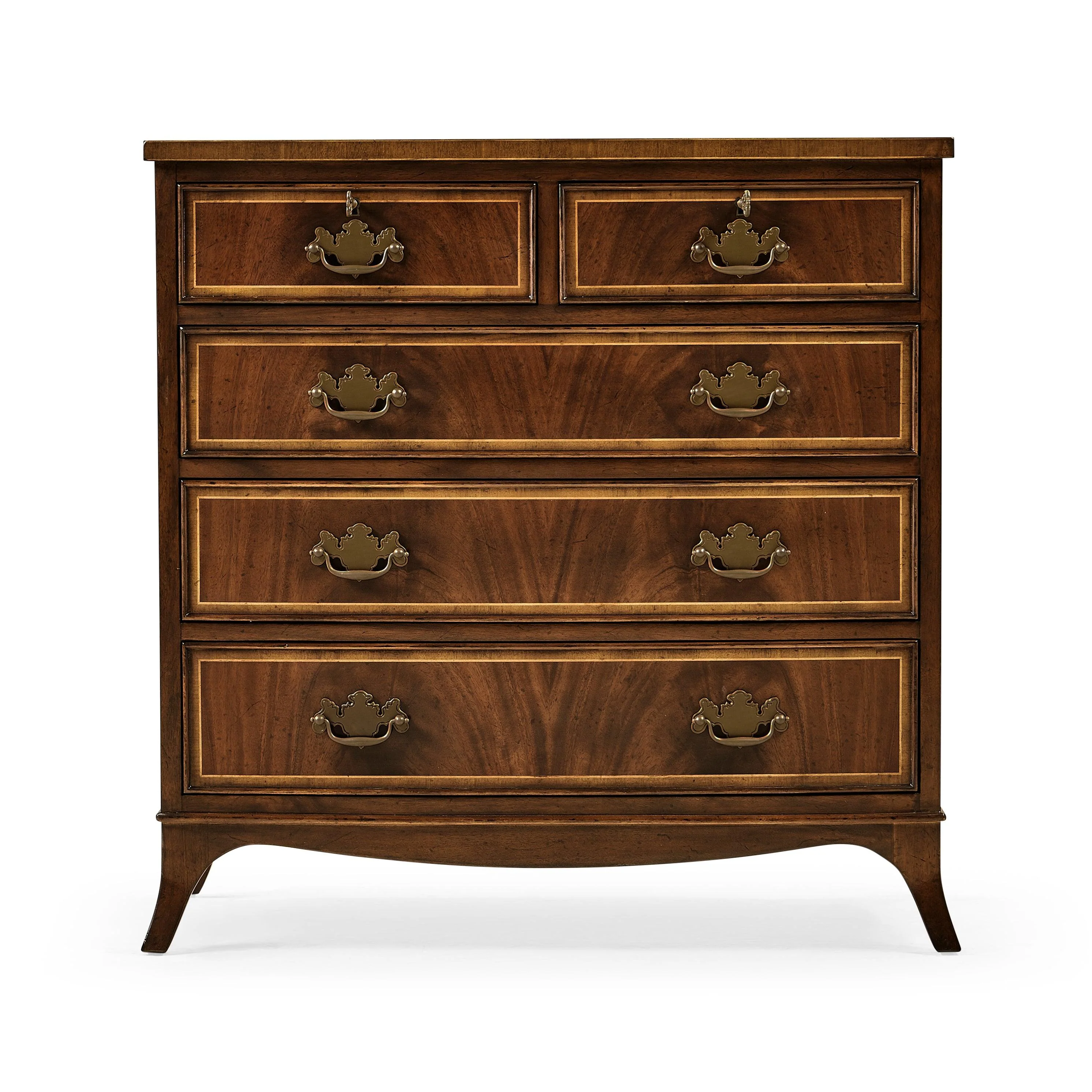 Buckingham Mahogany Bedside Chest of Drawers - Frankwebs