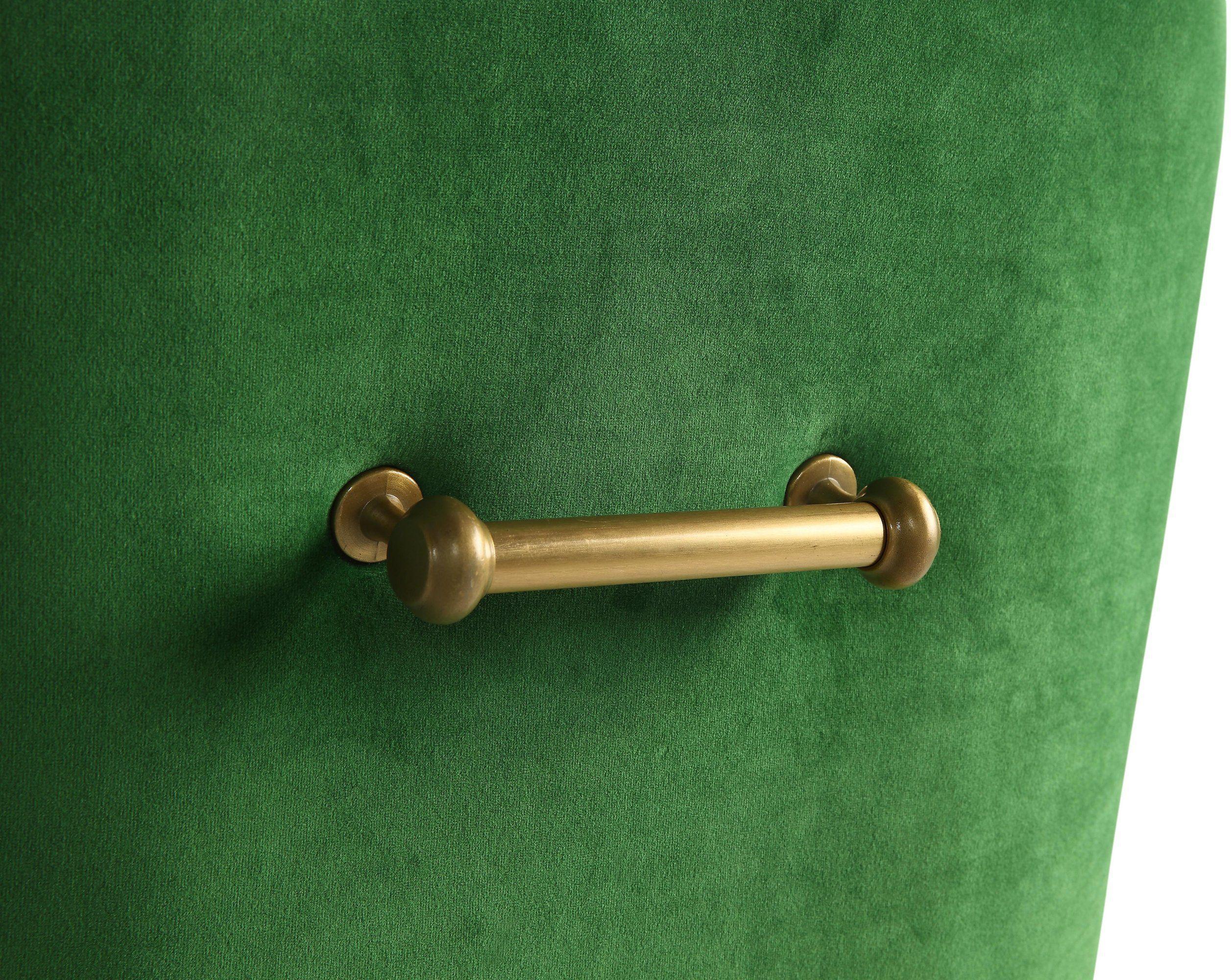 Beatrix Green Velvet Side Chair - Frankwebs