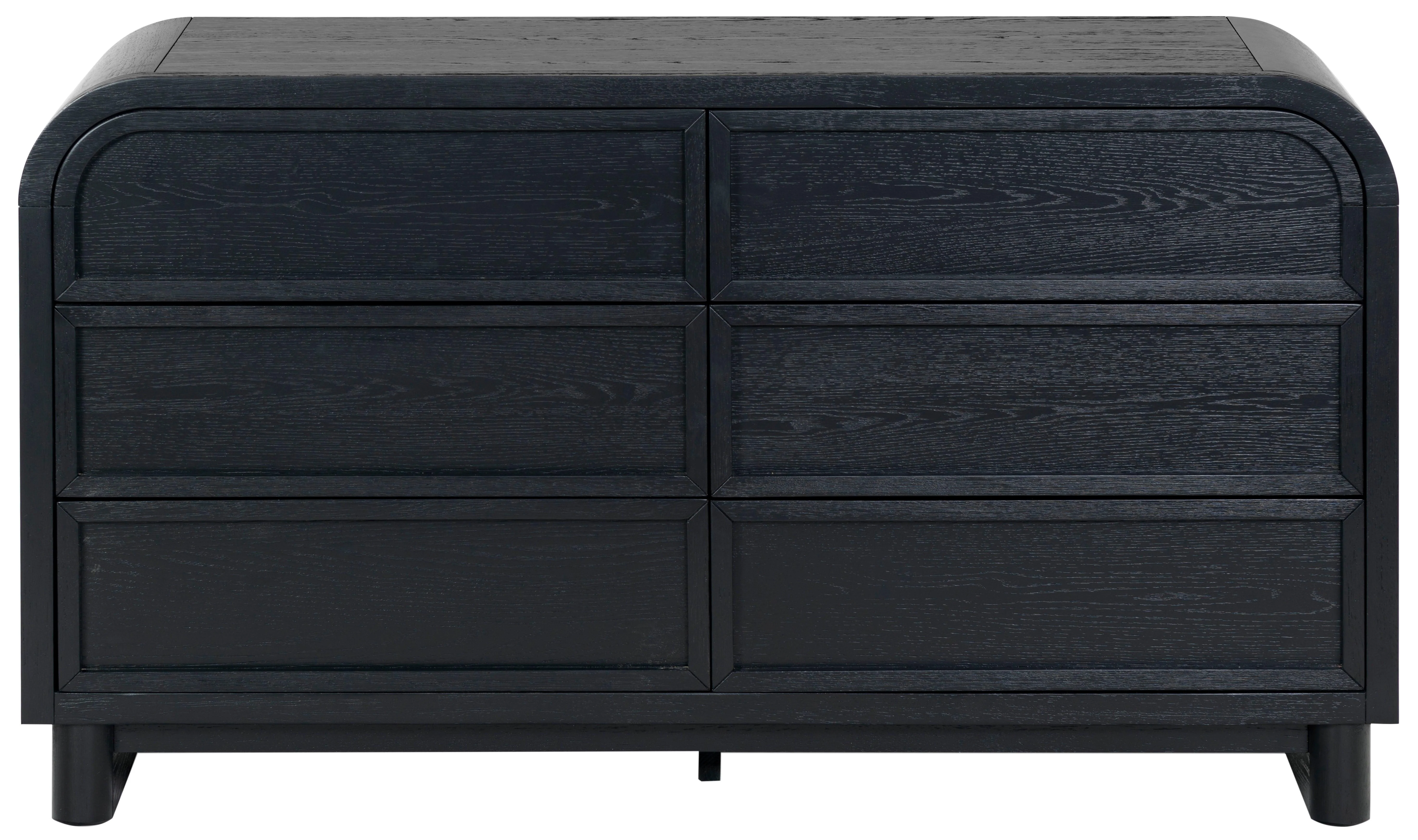 Dinah 6 Drawer Wood Dresser - Frankwebs