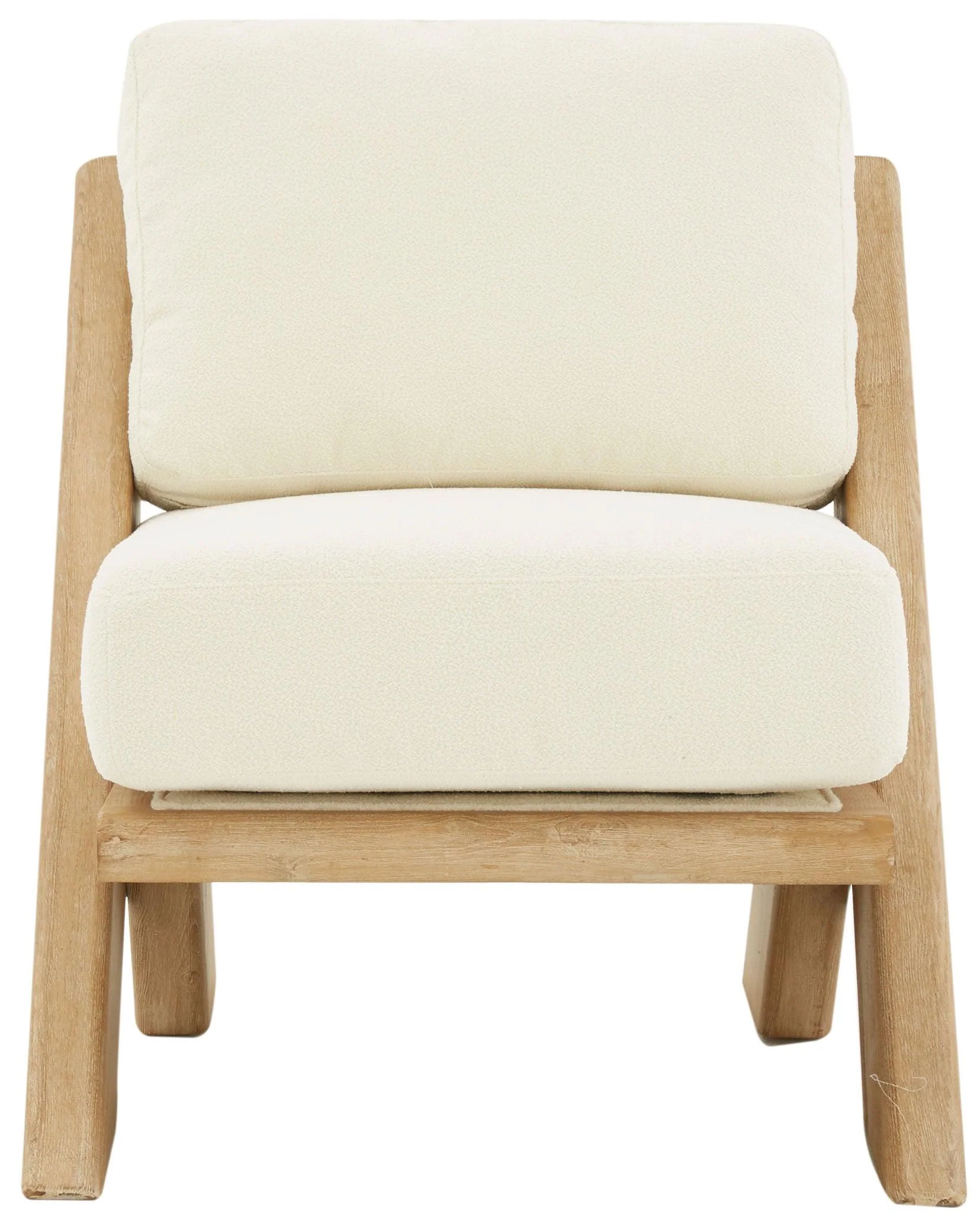 VIVIEN WOOD FRAME ACCENT CHAIR - Frankwebs