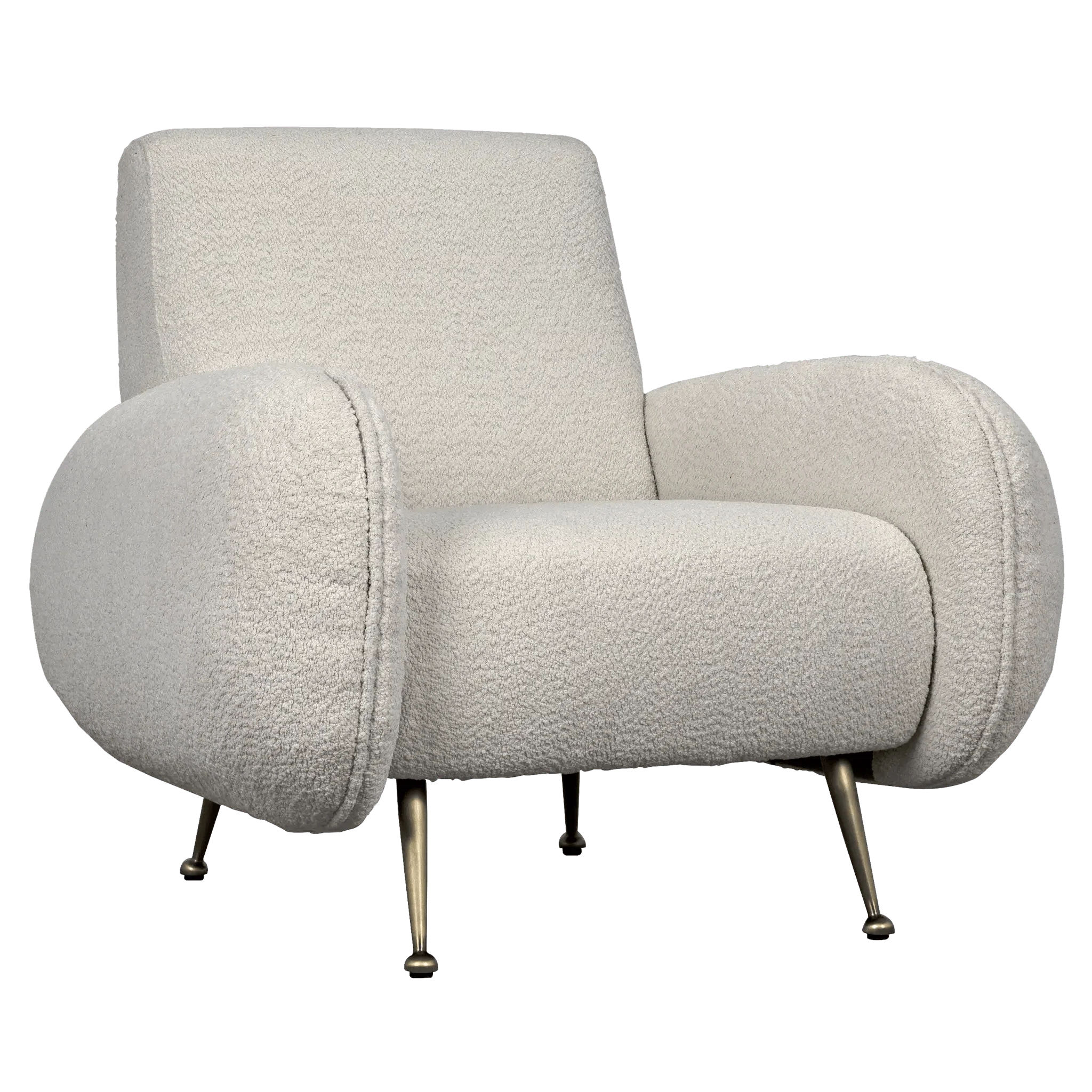 Hera Chair, Boucle Fabric - Frankwebs
