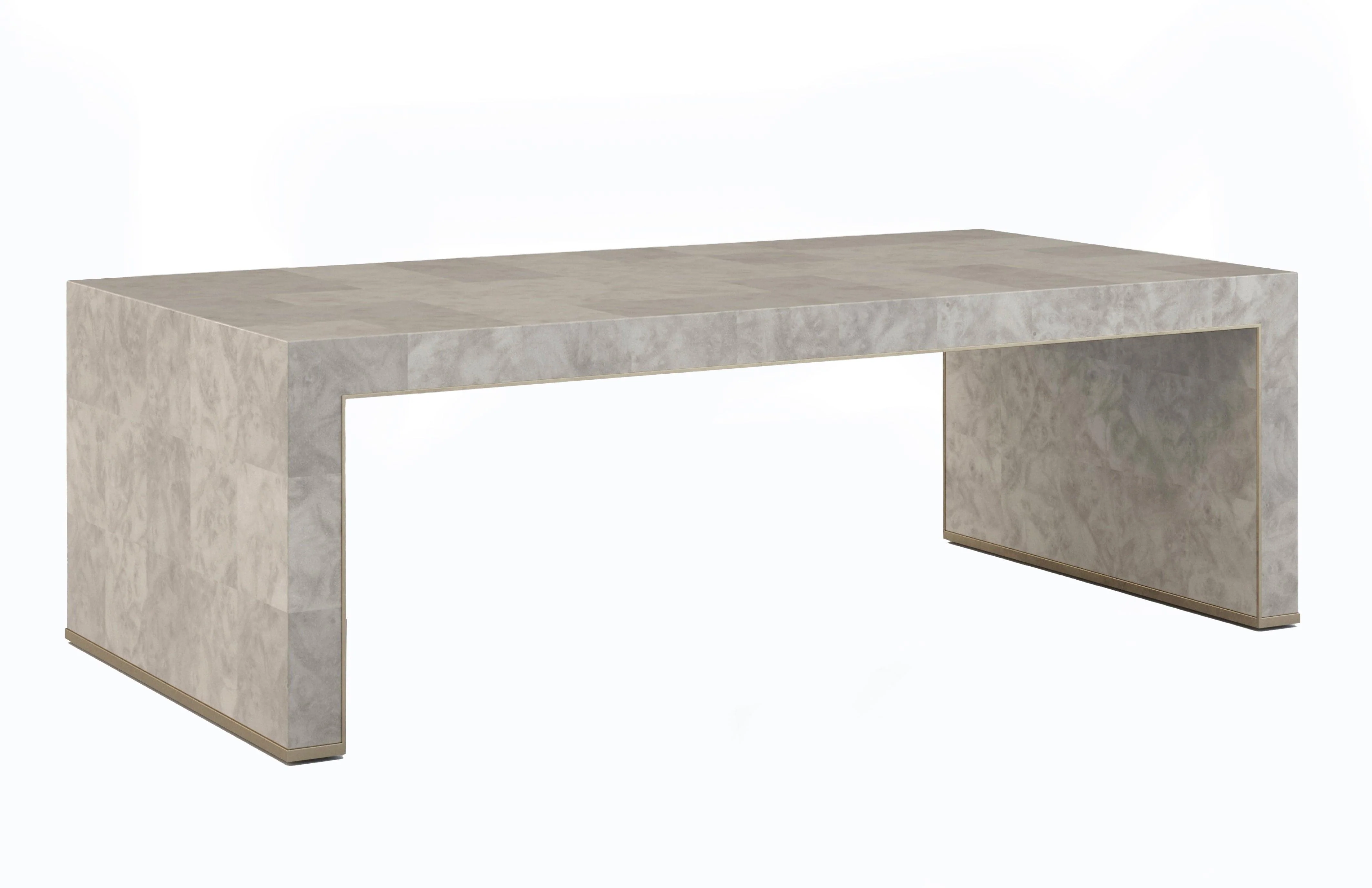 Water Surge Madrona Burl Cocktail Table - Frankwebs