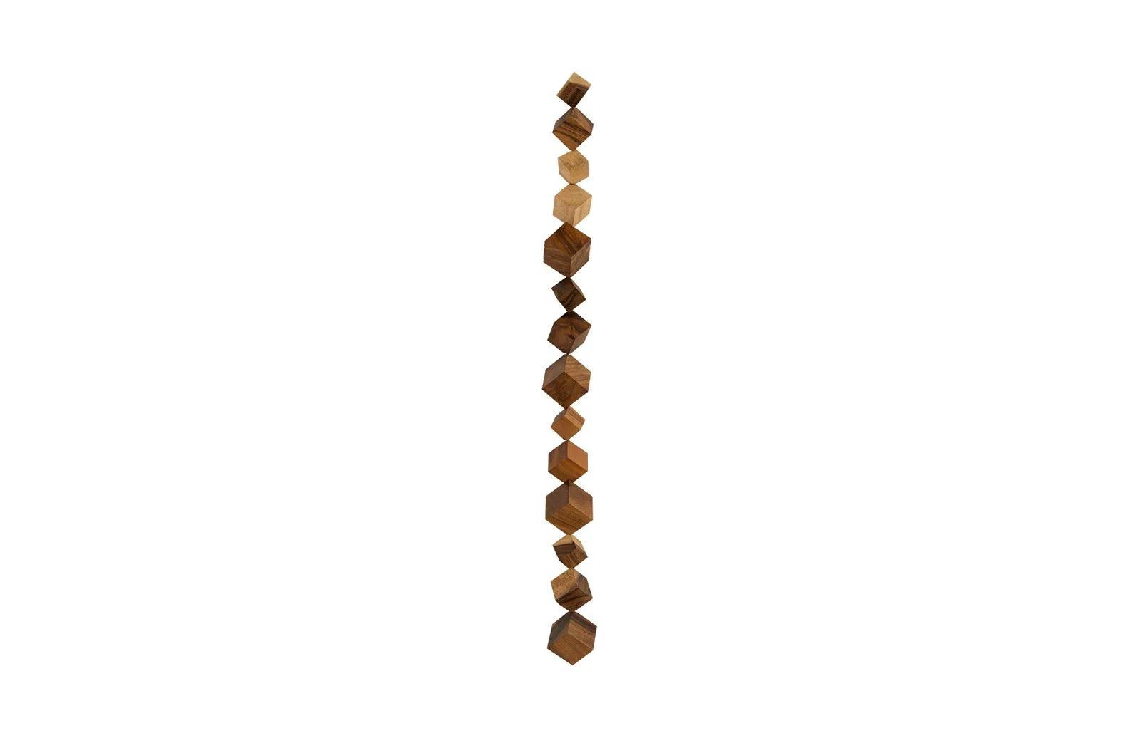 Dice Wall Art, Chamcha Wood, Natural - Frankwebs