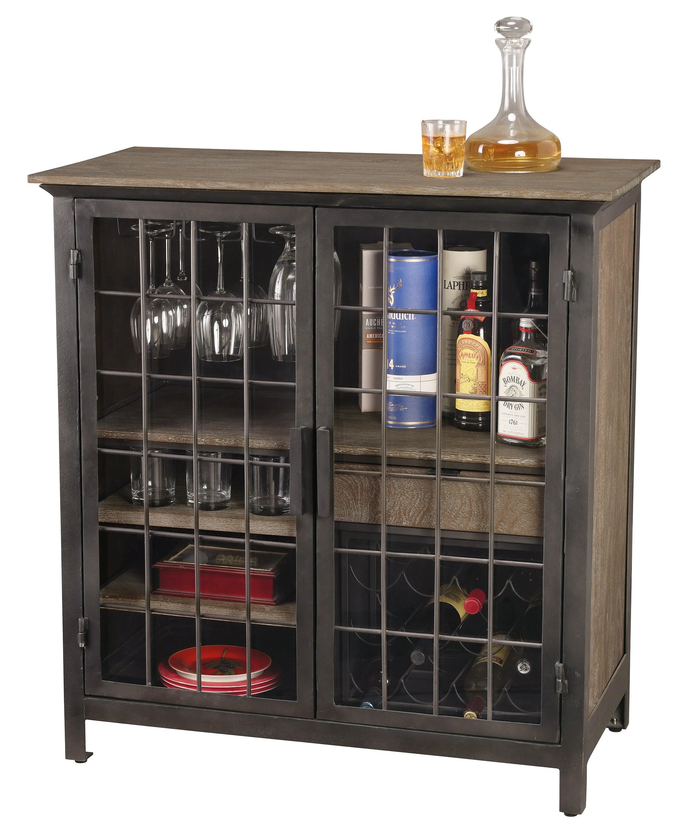 Andie Wine & Bar Cabinet - Frankwebs