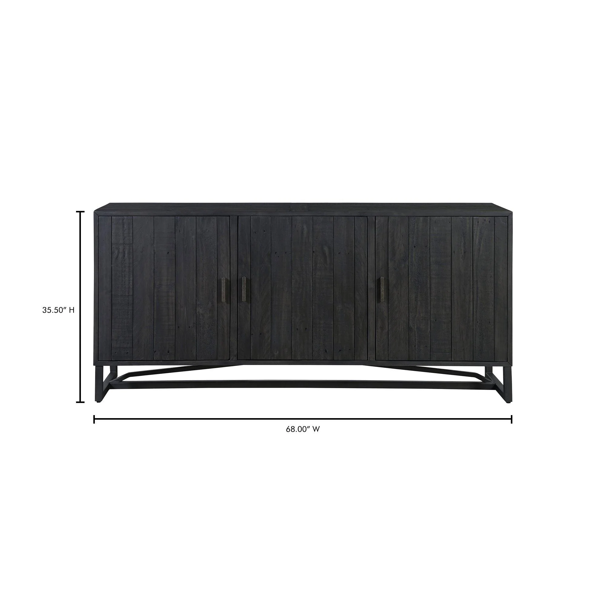 Sierra Sideboard Black - Frankwebs