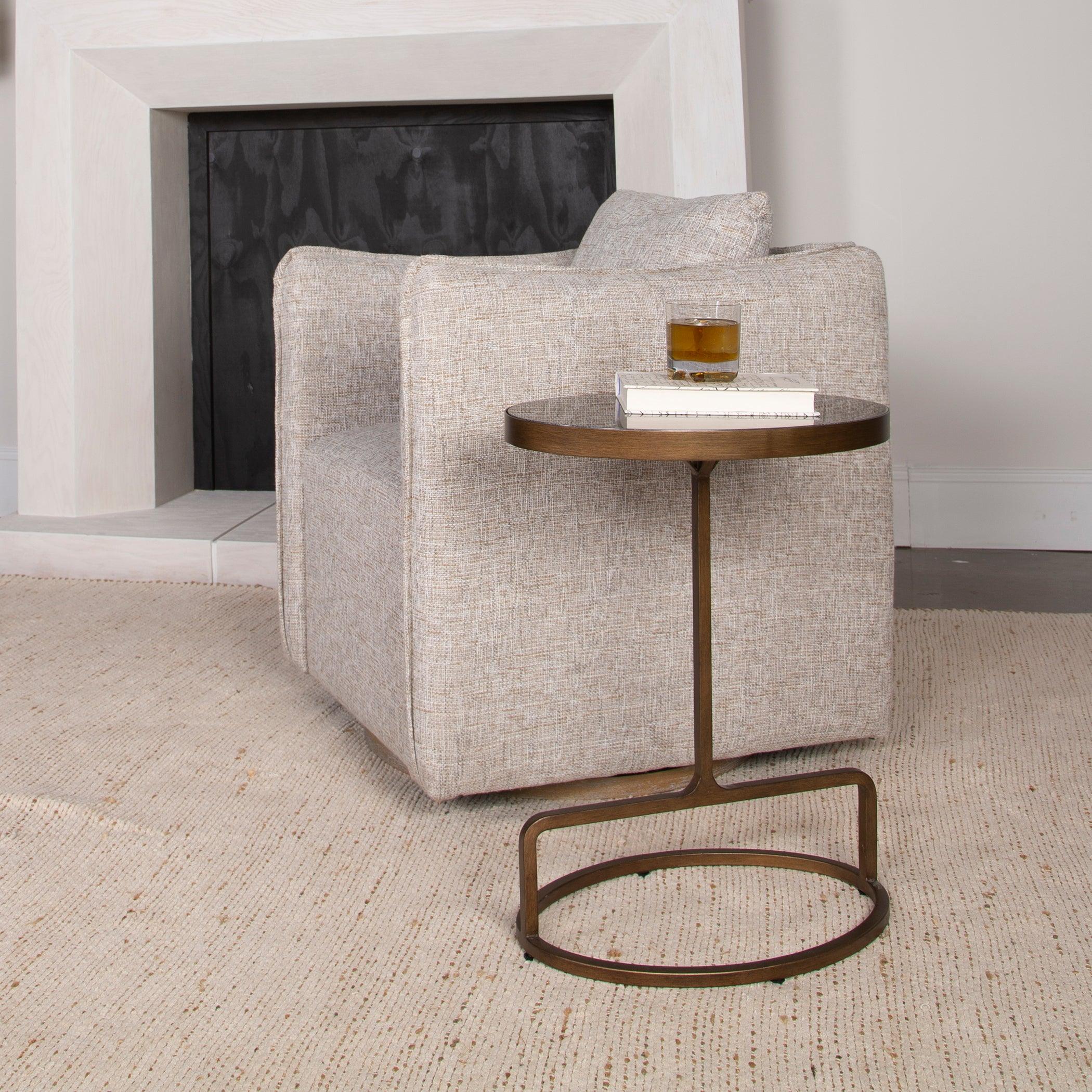 JESSENIA STONE ACCENT TABLE - Frankwebs