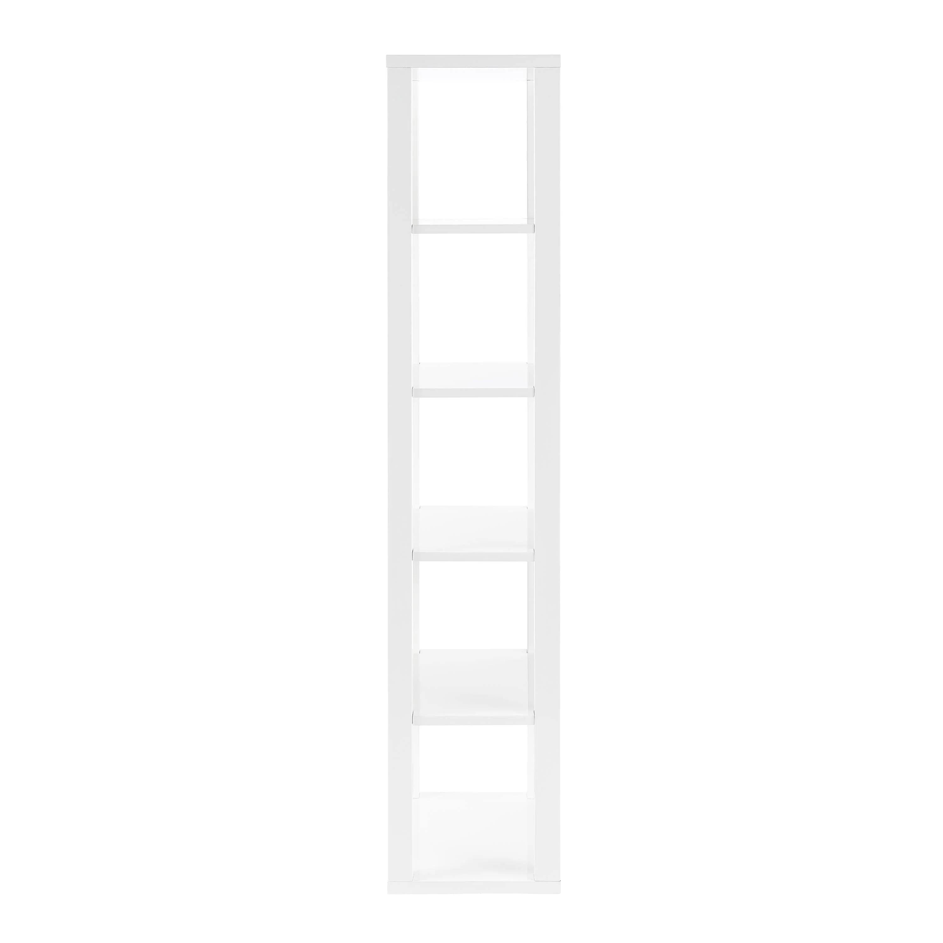 Tresero Shelving Unit in High Gloss White - Frankwebs