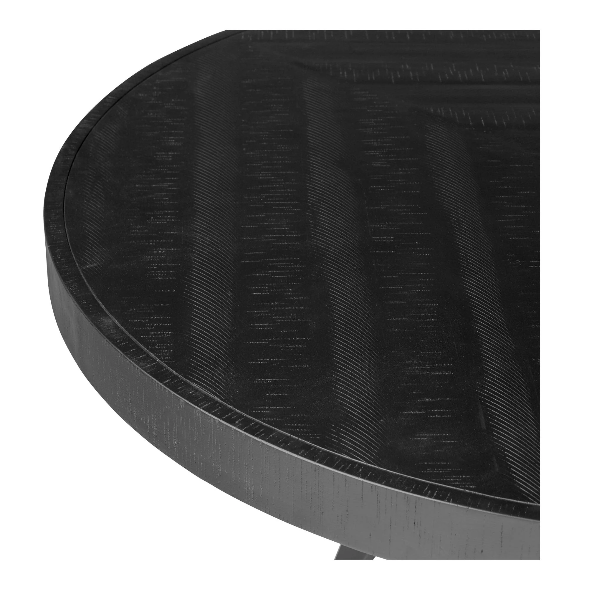 Parq Round Dining Table Black - Frankwebs