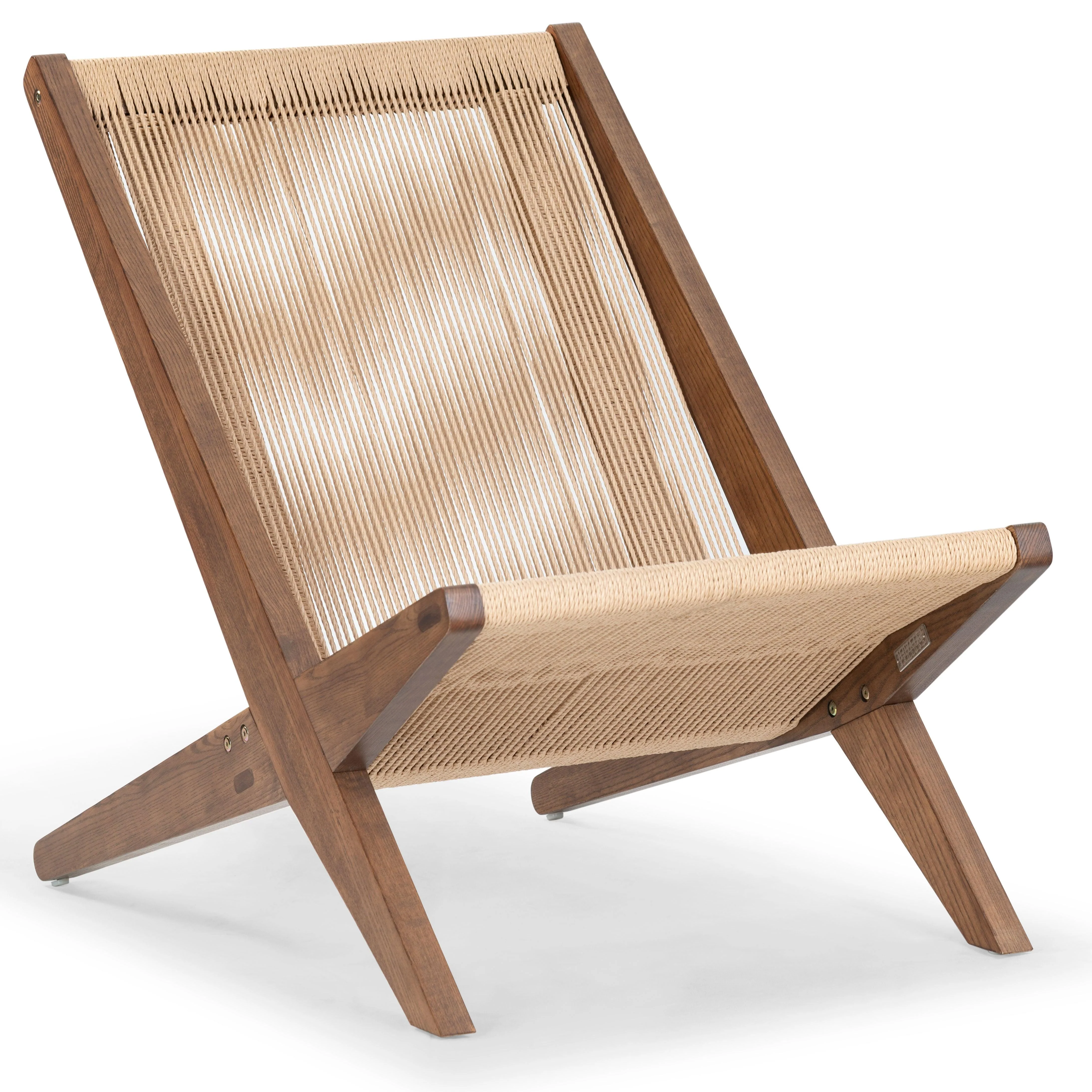 TRISHA FOLDING ROPE ACCENT CHAIR - Frankwebs