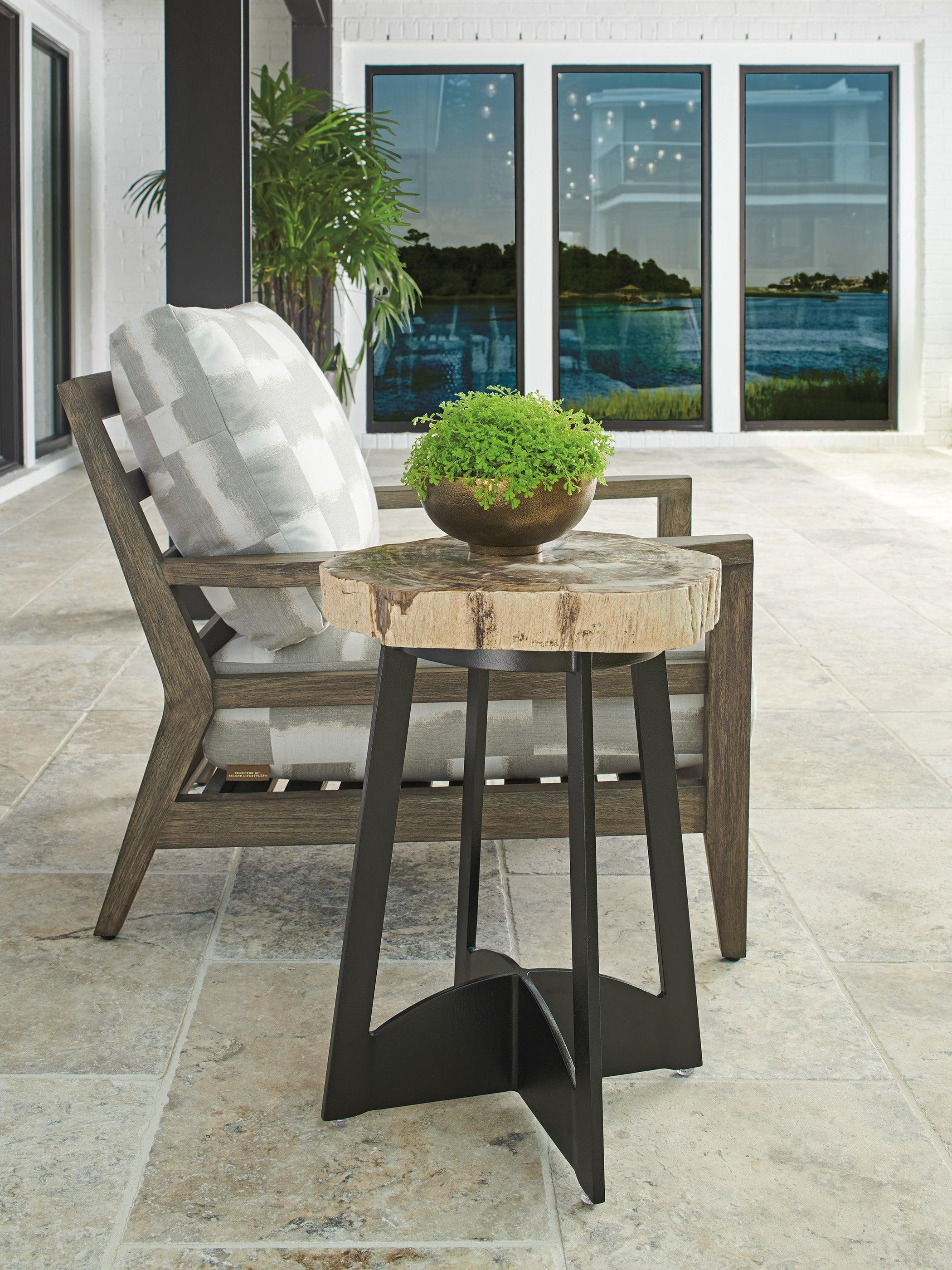 Alfresco Living Petrified Wood Table - Frankwebs