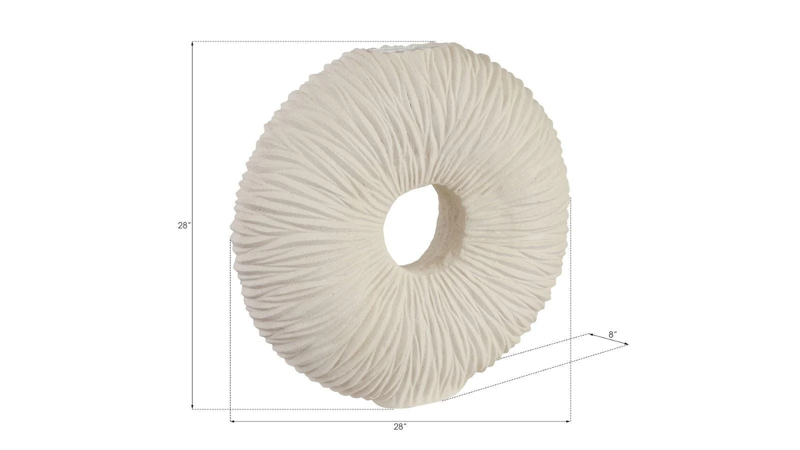 Waves Circle Vase, LG - Frankwebs