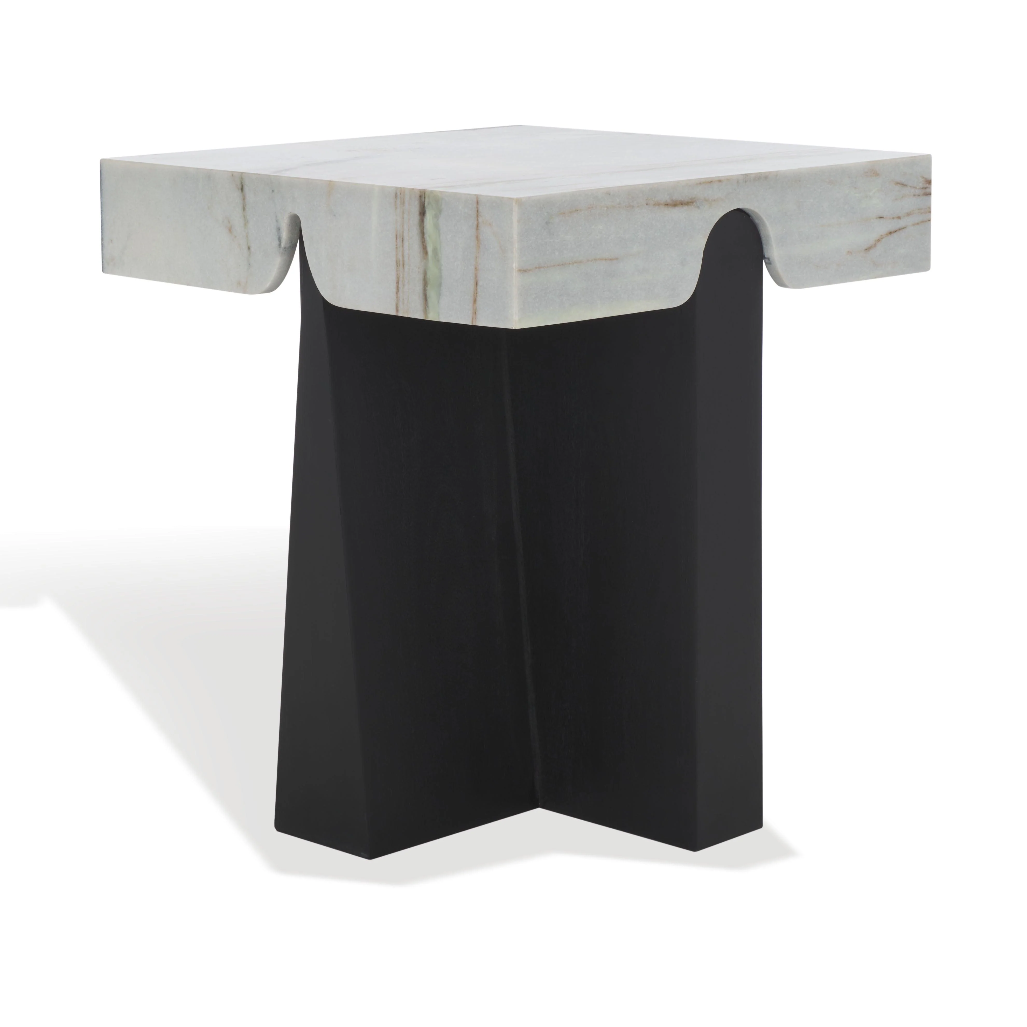Roxandra Marble Top Accent Table - Frankwebs