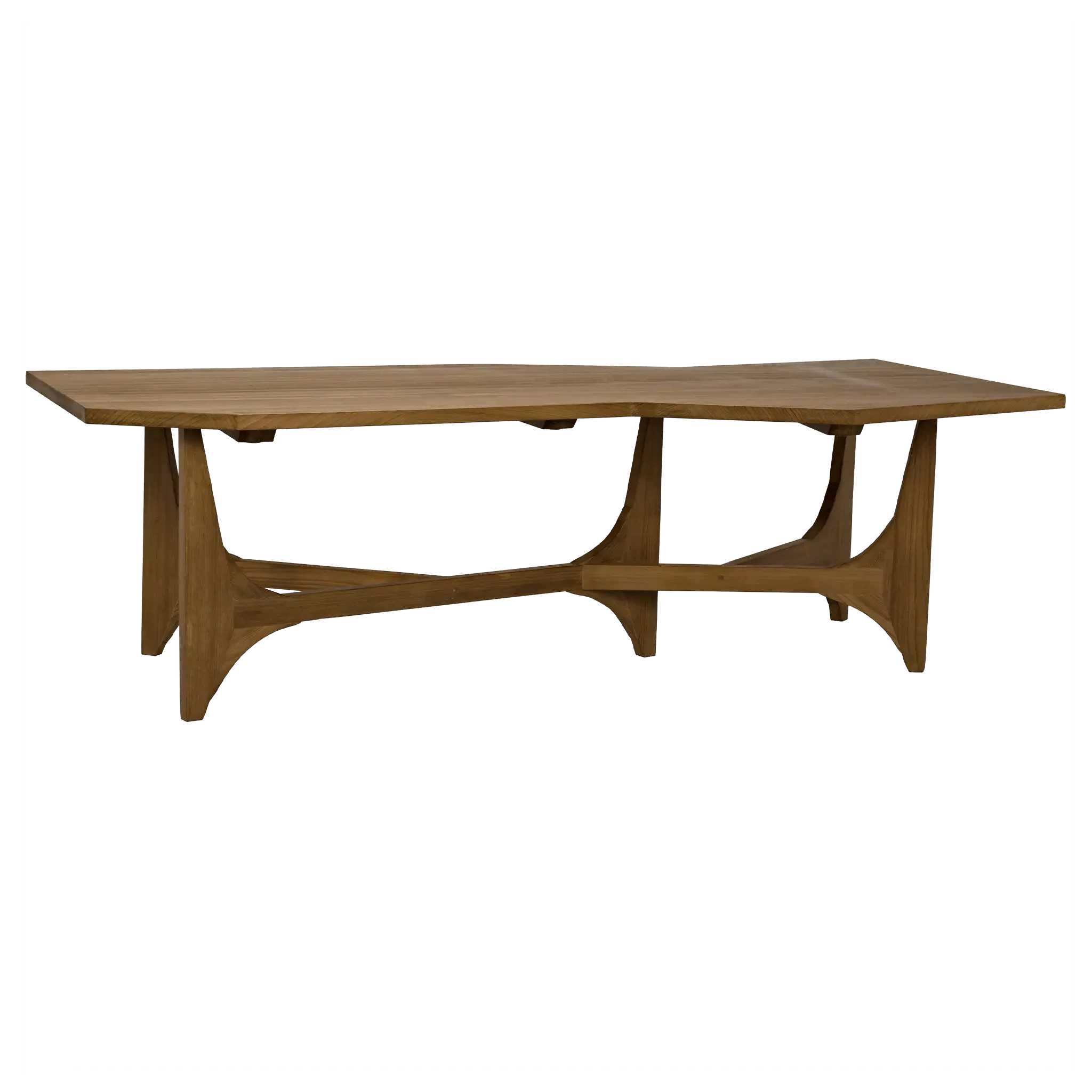 Fenton Coffee Table, Gold Teak - Frankwebs