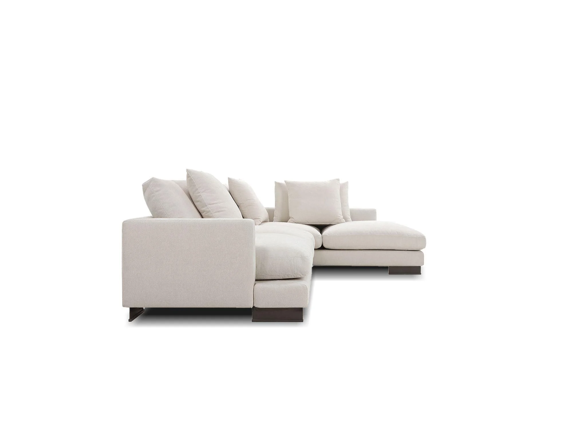 WEEKENDER Sectional Chaise Facing Right - Frankwebs