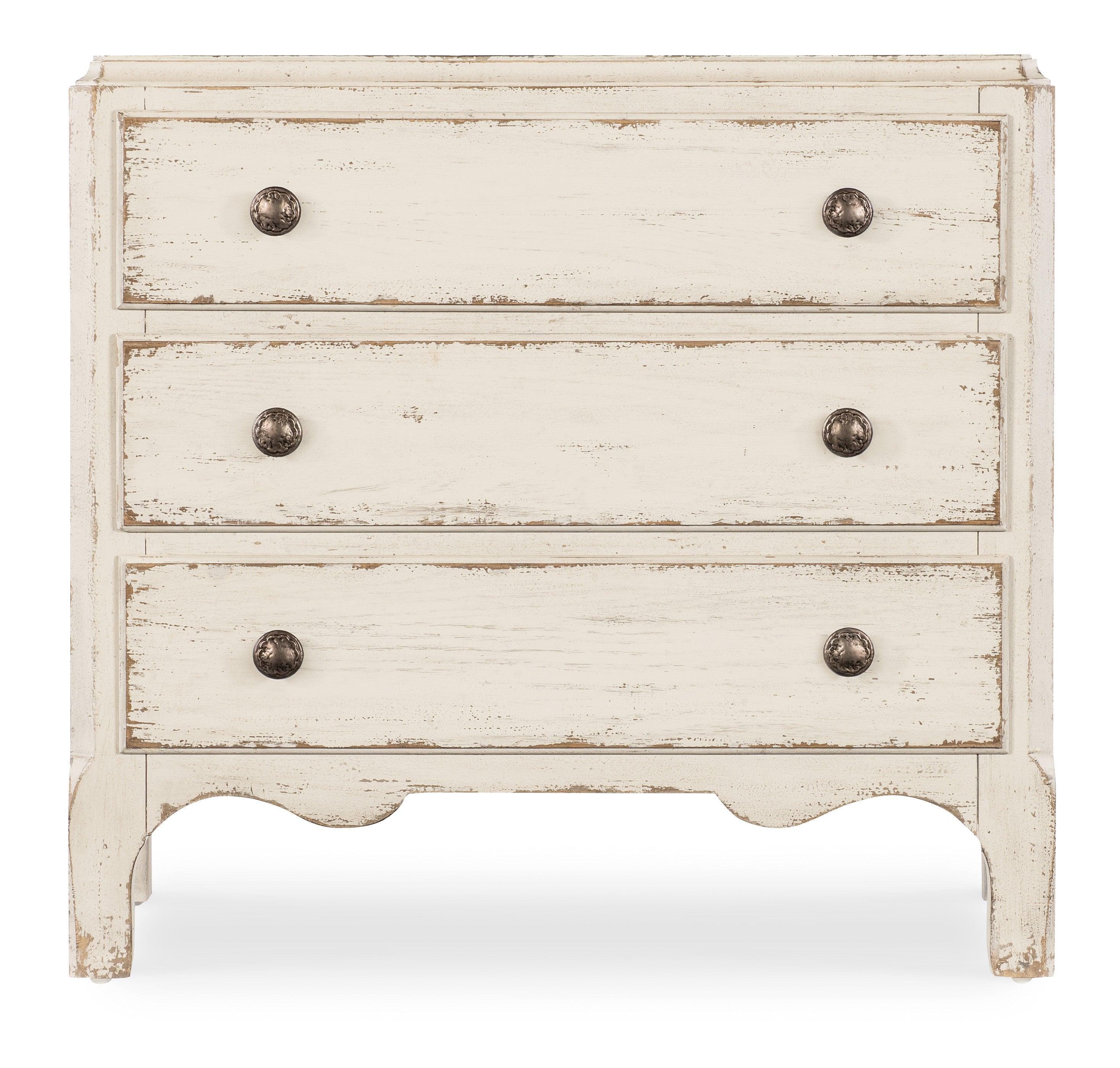 Americana Three-Drawer Nightstand 1 - Daisy - Frankwebs