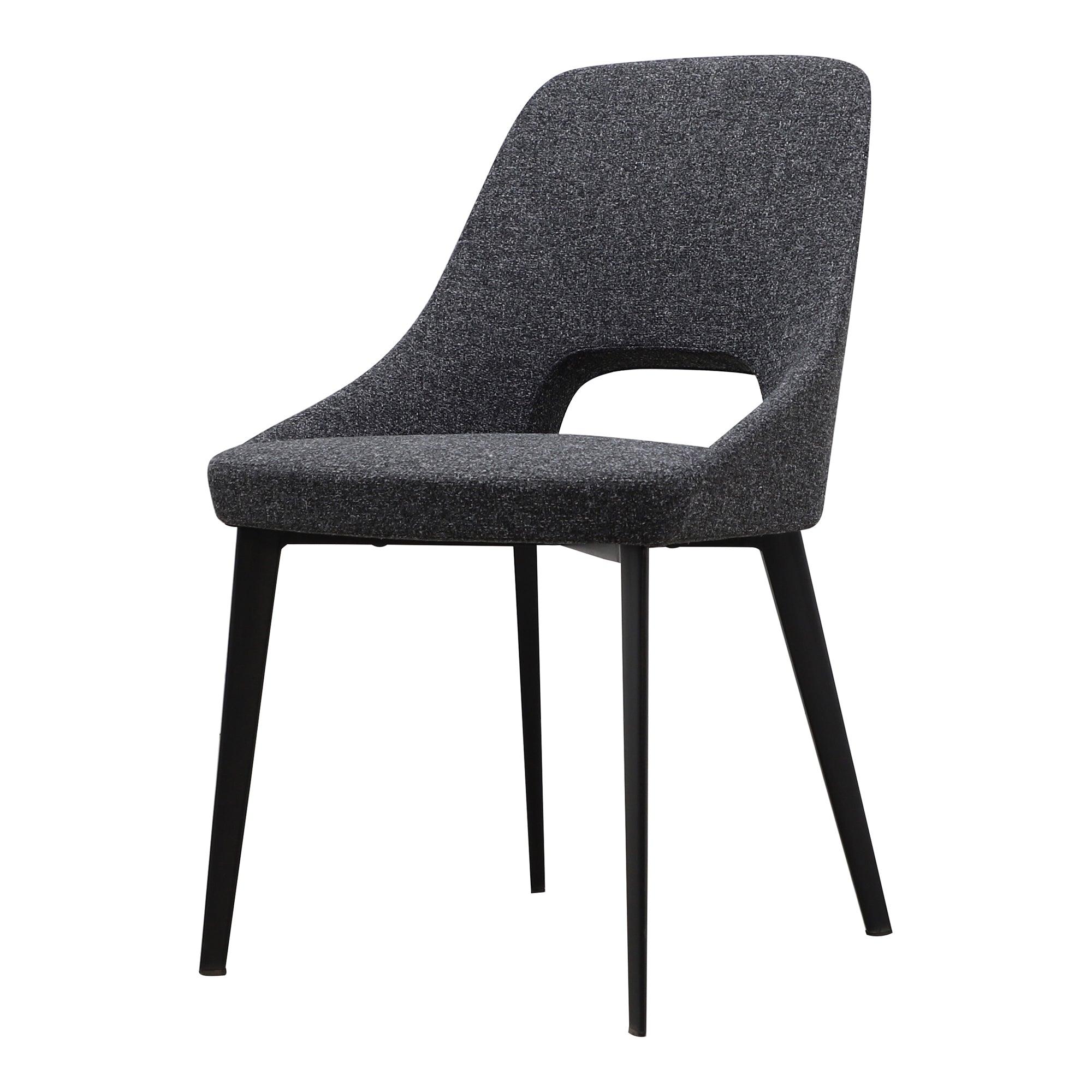 Tizz Dining Chair Dark Grey - Frankwebs
