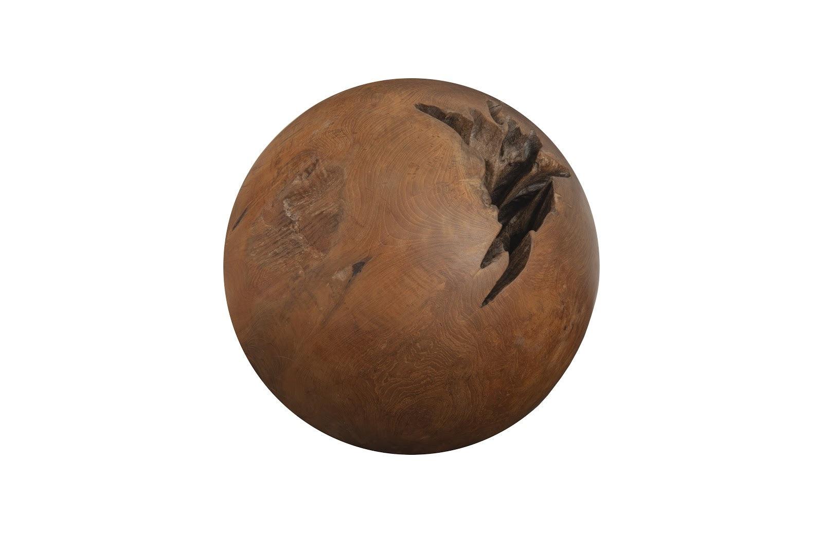 Teak Wood Ball, Medium - Frankwebs