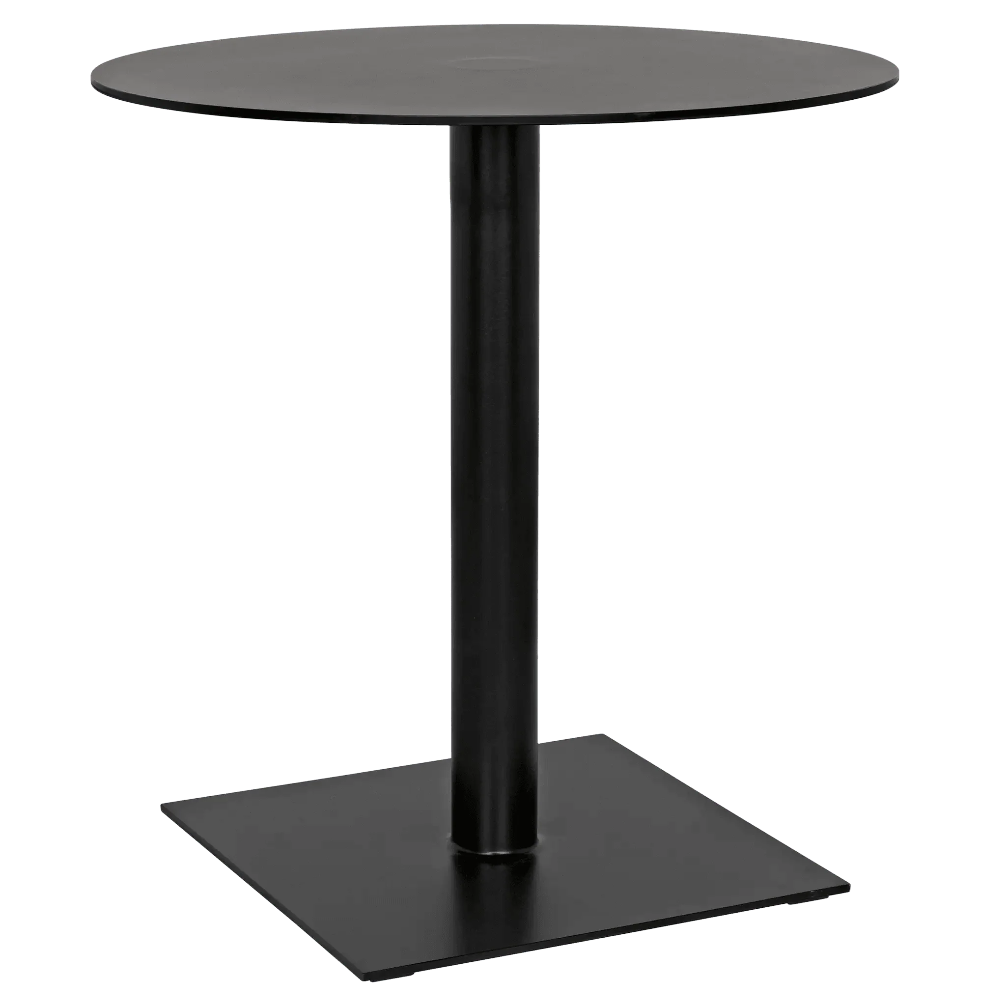 Mies Side Table, Black Steel - Frankwebs