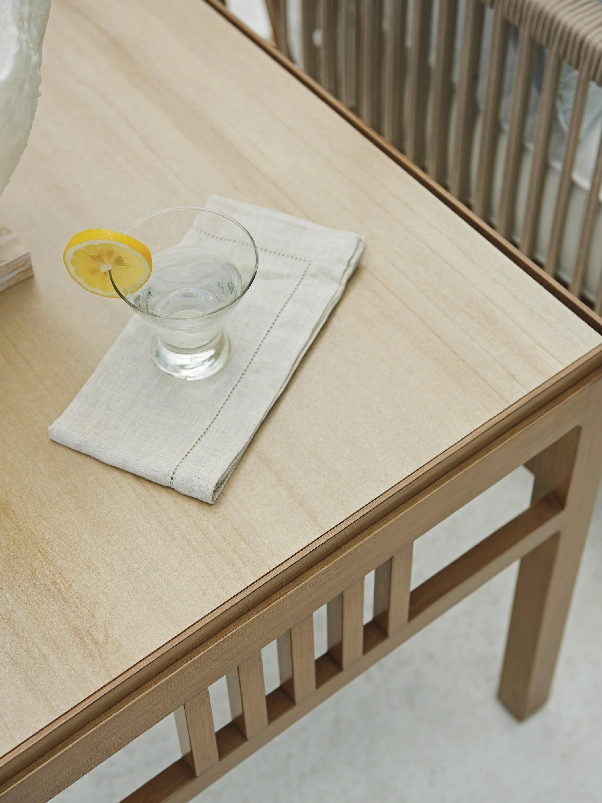 St Tropez Rectangular End Table - Frankwebs