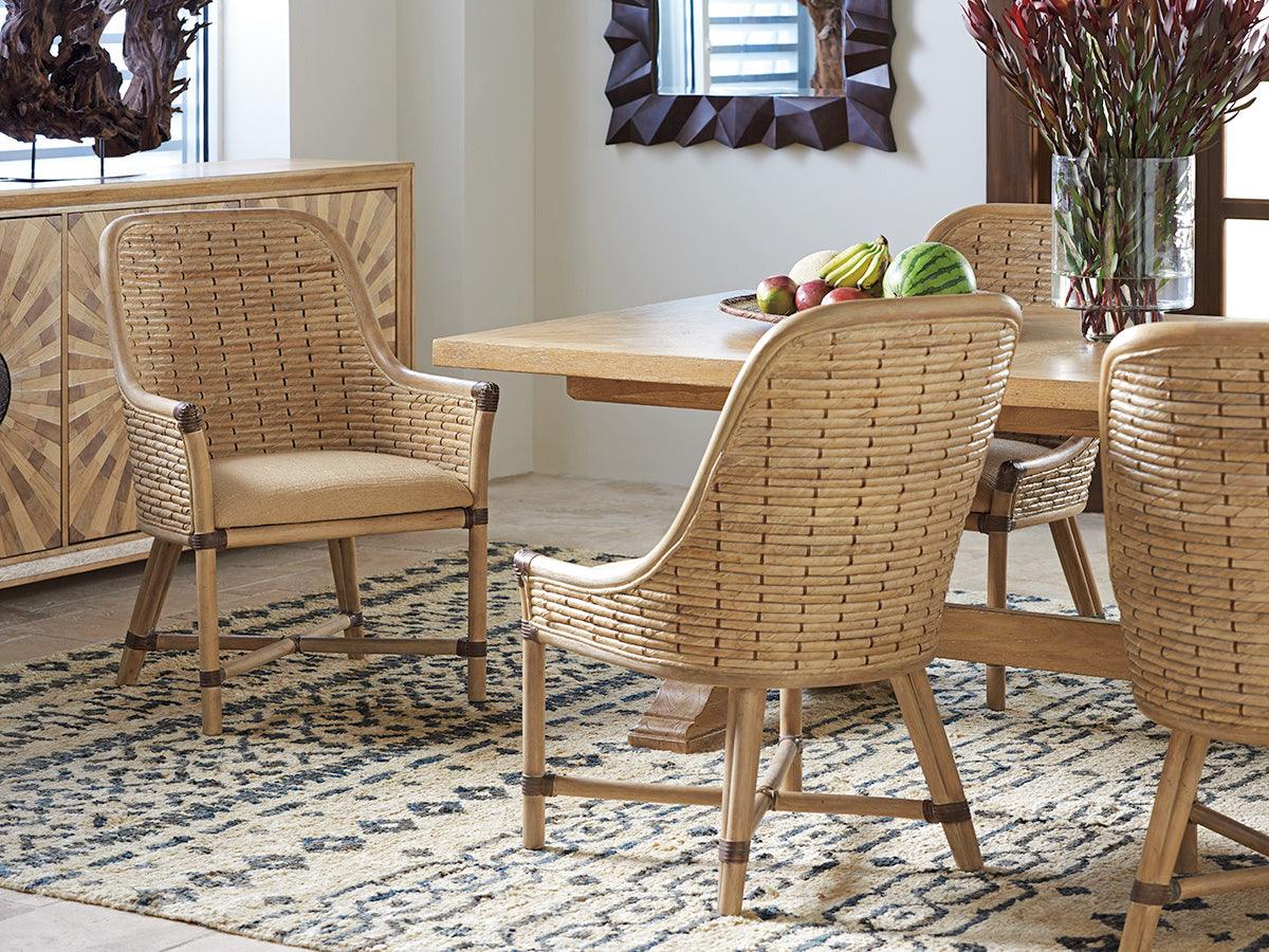 Los Altos Keeling Woven Side Chair - Frankwebs
