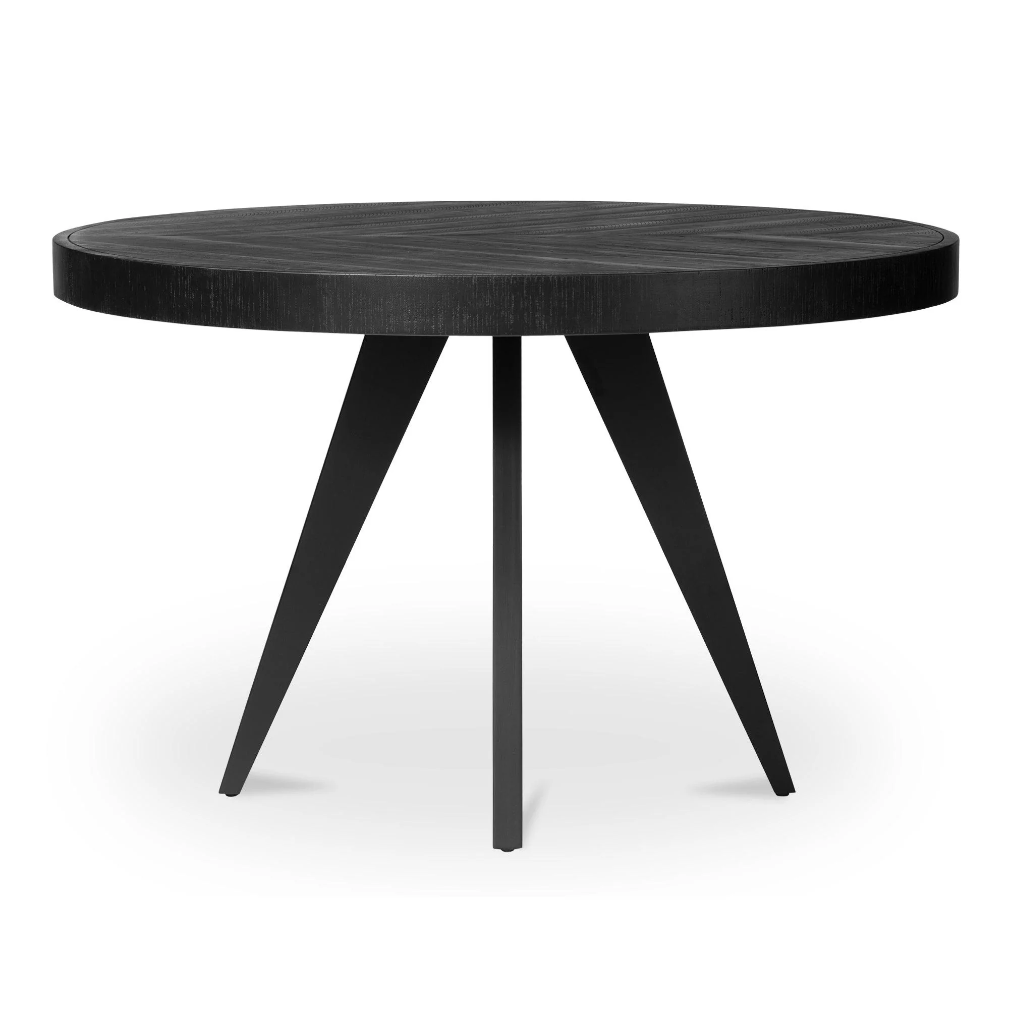 Parq Round Dining Table Black - Frankwebs