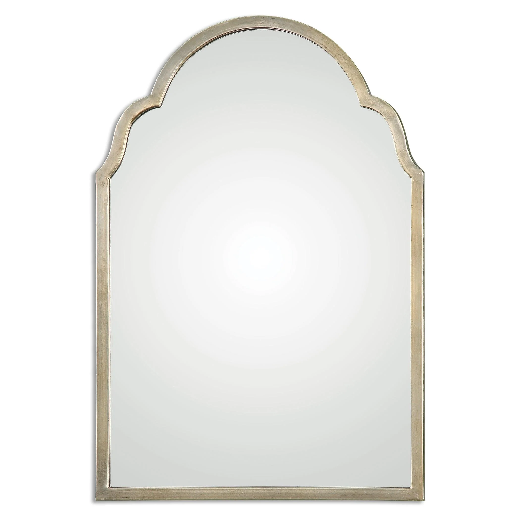 BRAYDEN PETITE SILVER ARCH MIRROR - Frankwebs